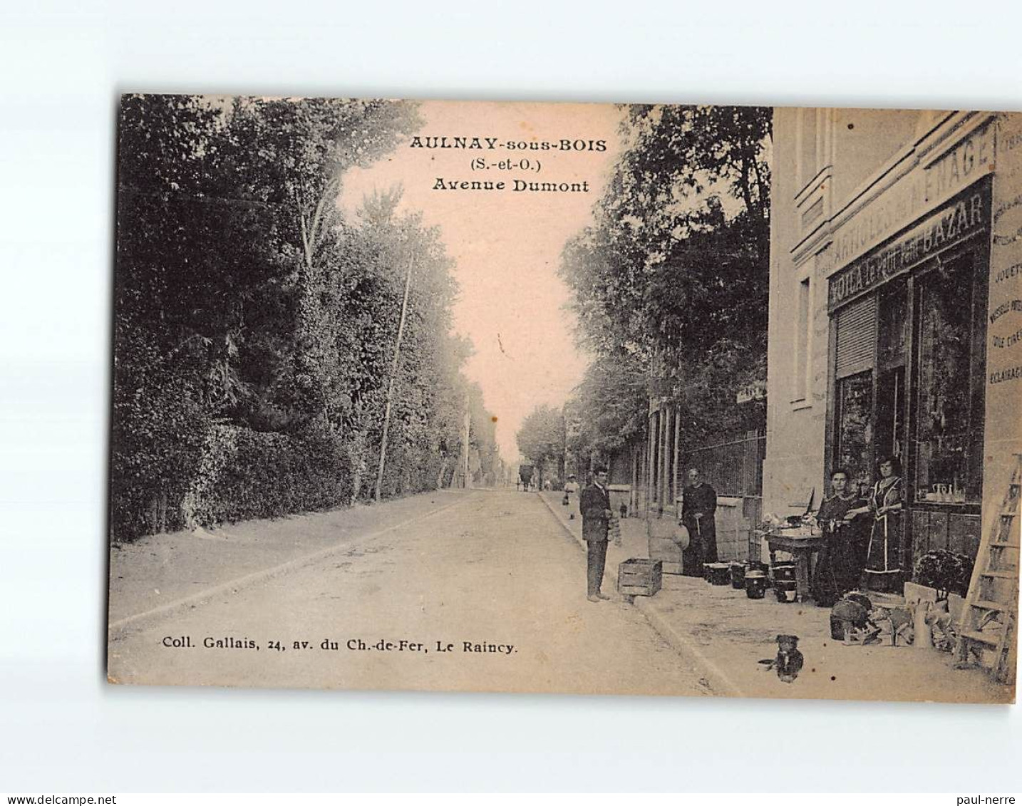 AULNAY SOUS BOIS : Avenue Dumont - état - Aulnay Sous Bois