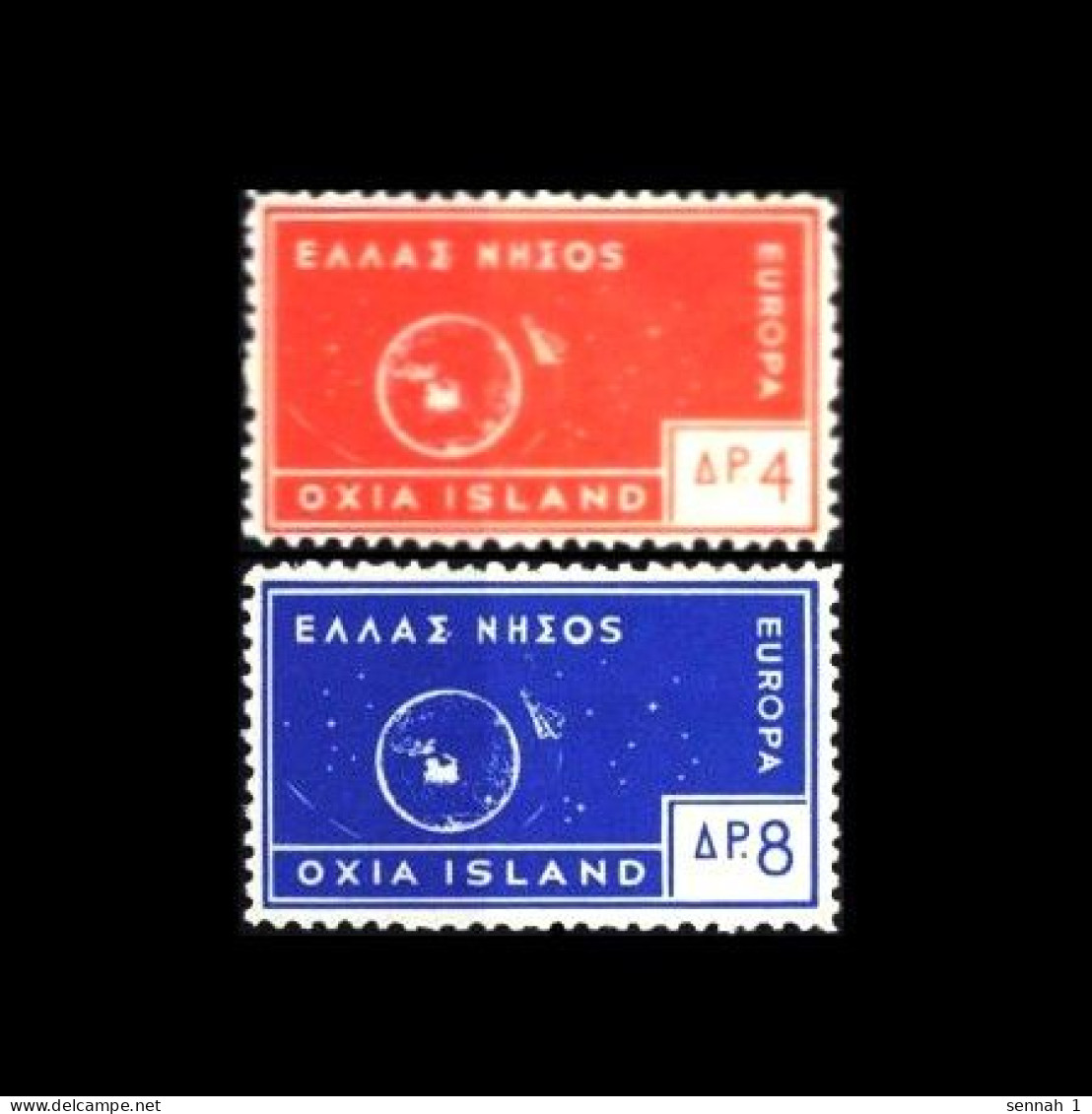 Griechenland [Oxia] / Greece [Oxeia]: 'CEPT Europe [Europa] – Mercury In Space – Gordon Cooper, 1963', ** - Europa