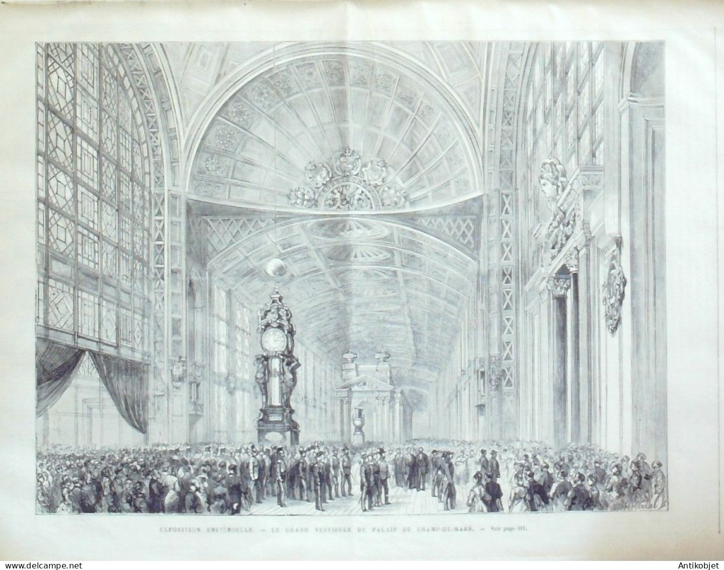 L'Univers Illustré 1878 N°1208 Expo Trocadéro Pavbillon Perse Siam Hippodrome D'Auteuil - 1850 - 1899