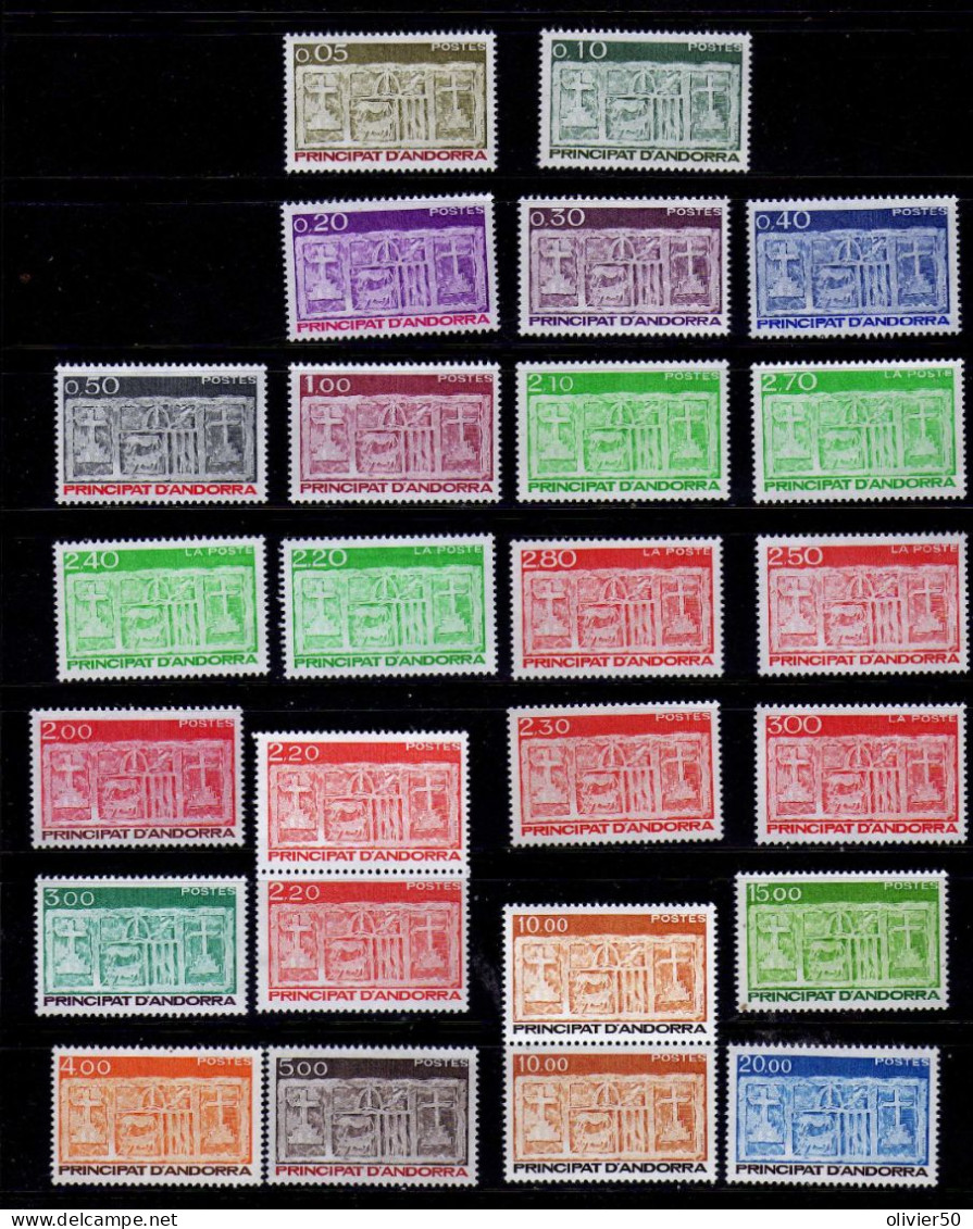 Andorre Francaise - Ecus Primitif Des Vallees - Neufs** - MNH - Unused Stamps