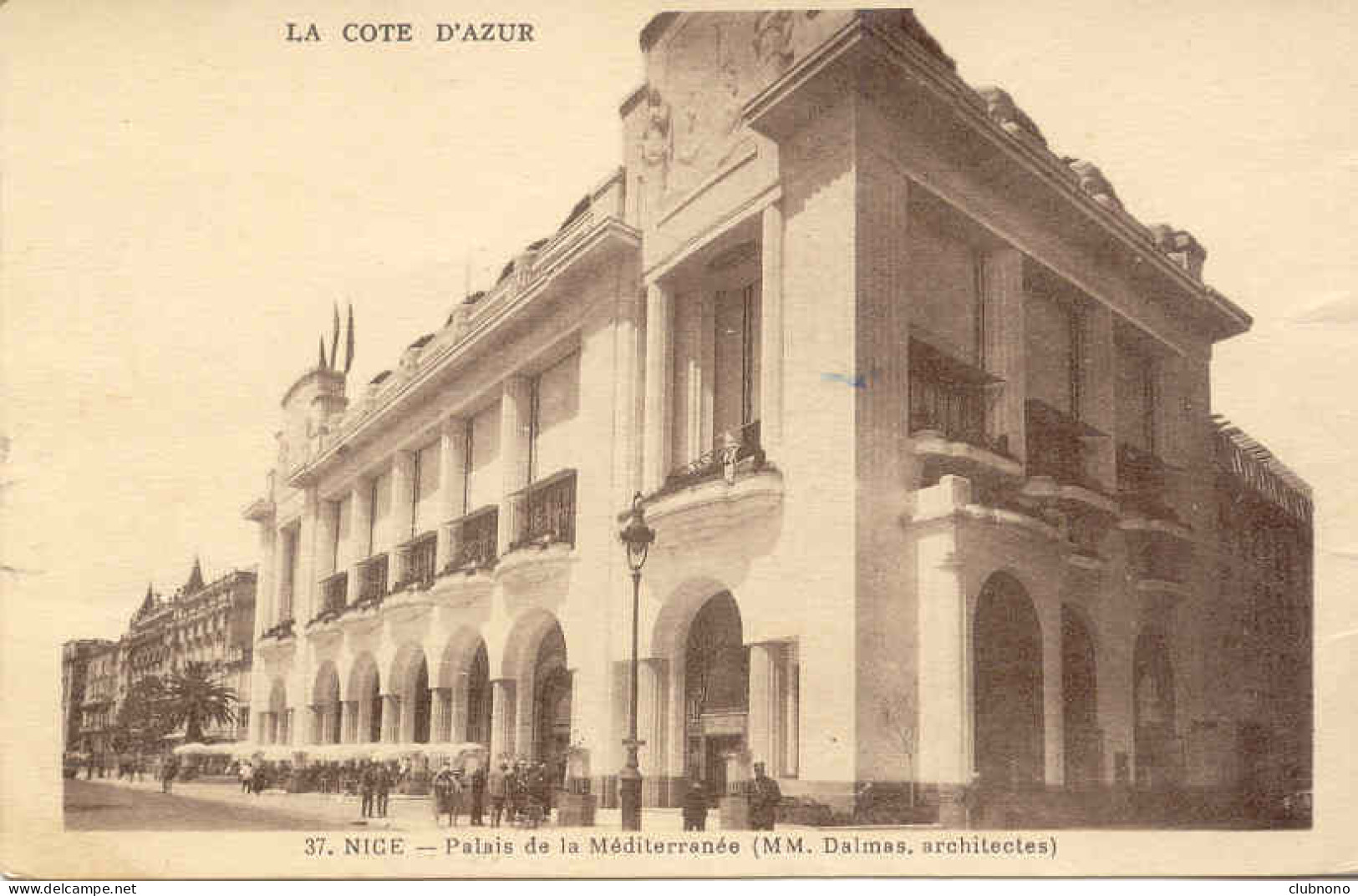 CPA - NICE - PALAIS DE LA MEDITERRANEE - Bauwerke, Gebäude