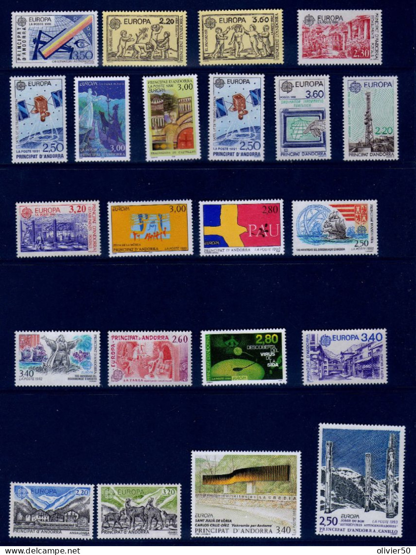 Andorre Francaise - Europa -  Neufs** - MNH - Unused Stamps