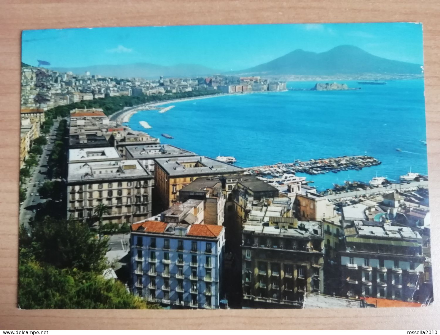 Cartolina ITALIA CAMPANIA NAPOLI  PANORAMA  Italy Naples Postcard Italien Neapel Ansichtskarte - Napoli (Naples)