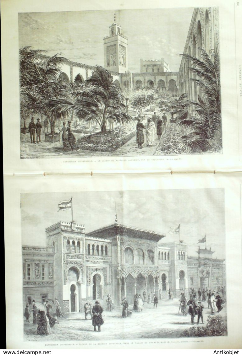 L'Univers Illustré 1878 N°1211 Turquie Forteresse De Adeh-Kaleh Protection Des Alsaciens Et Lorrains - 1850 - 1899