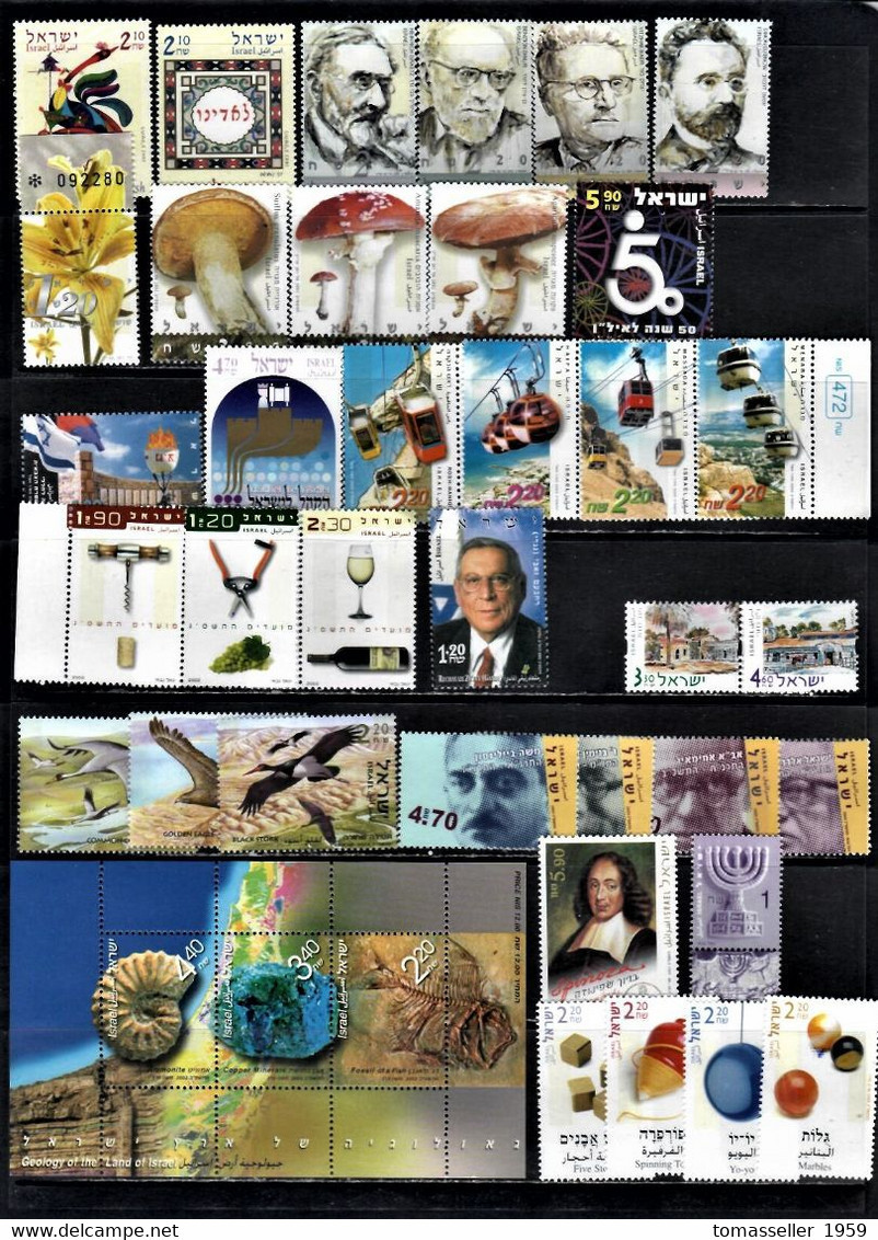 IZRAEL-2002 Full   Year Set.19 Issues.MNH - Full Years