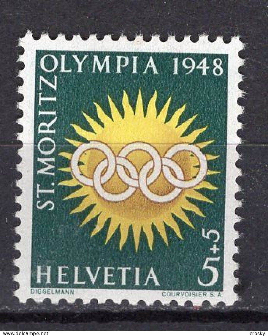 T3366 - SUISSE SWITZERLAND Yv N°449 * Olympiades - Unused Stamps