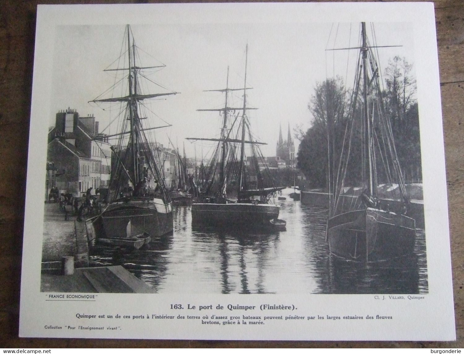 LE PORT DE QUIMPER ( FINISTERE ) - Aardrijkskunde