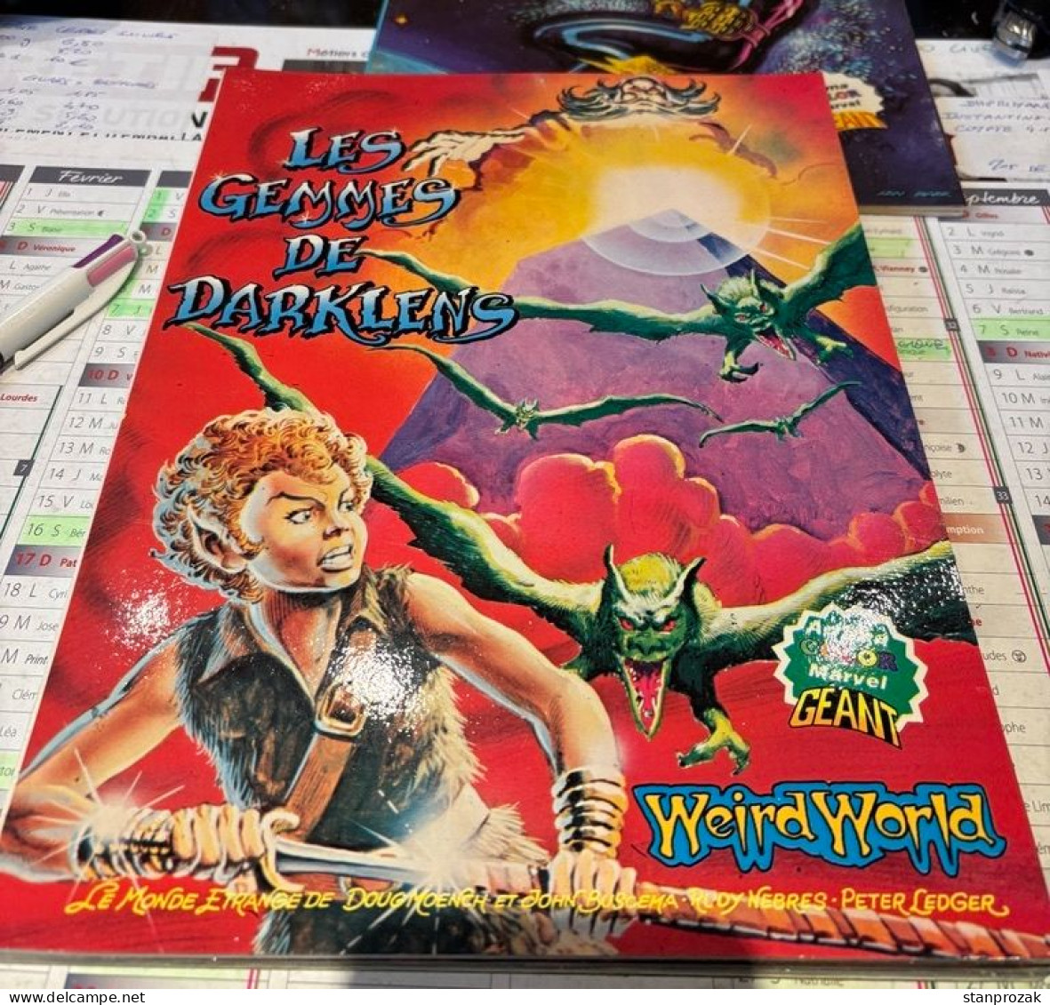 Weird World Les Gemmes De Darklens - Originele Uitgave - Frans