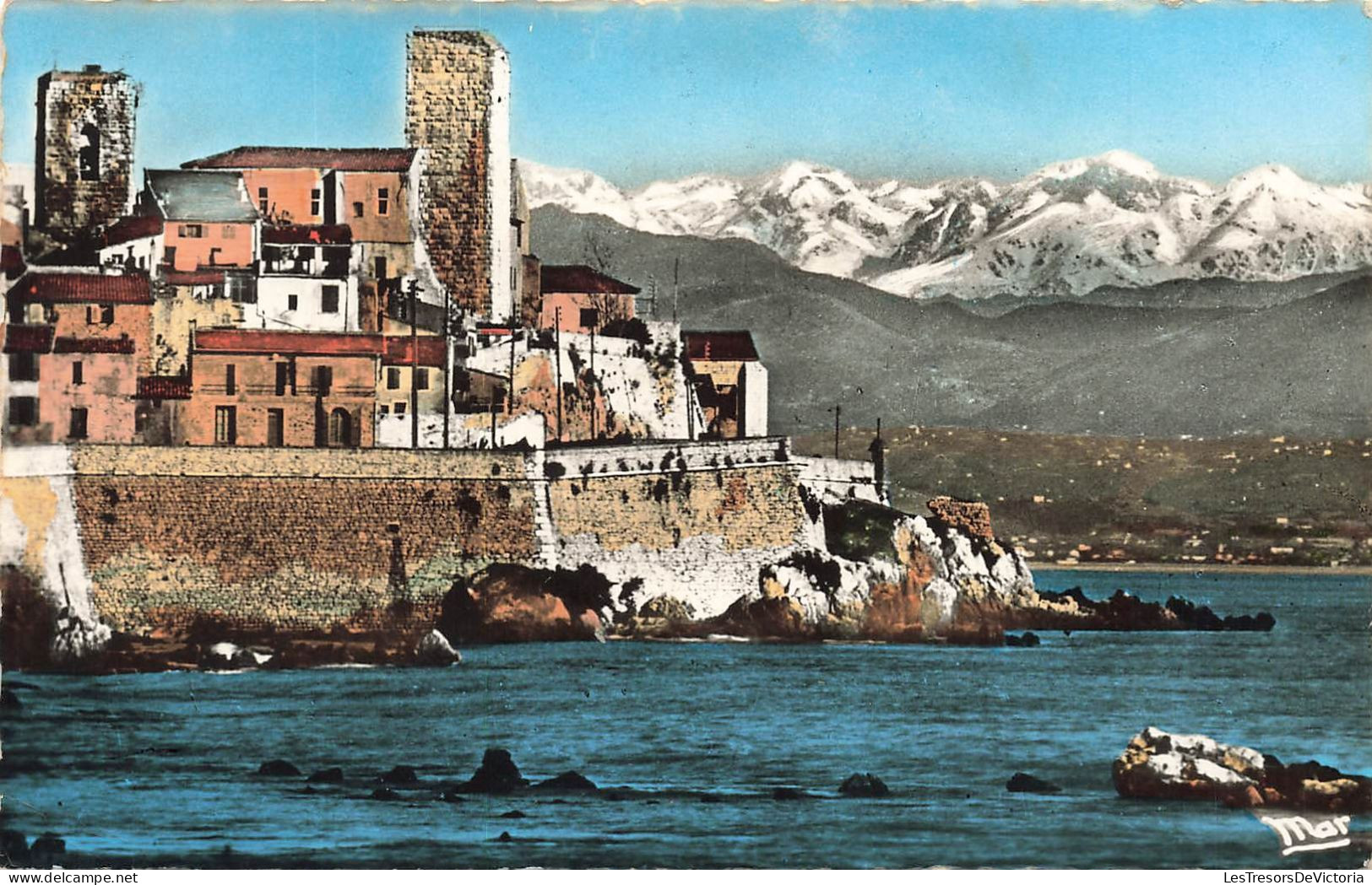 FRANCE - Antibes - Les Alpes - Carte Postale Ancienne - Antibes - Old Town