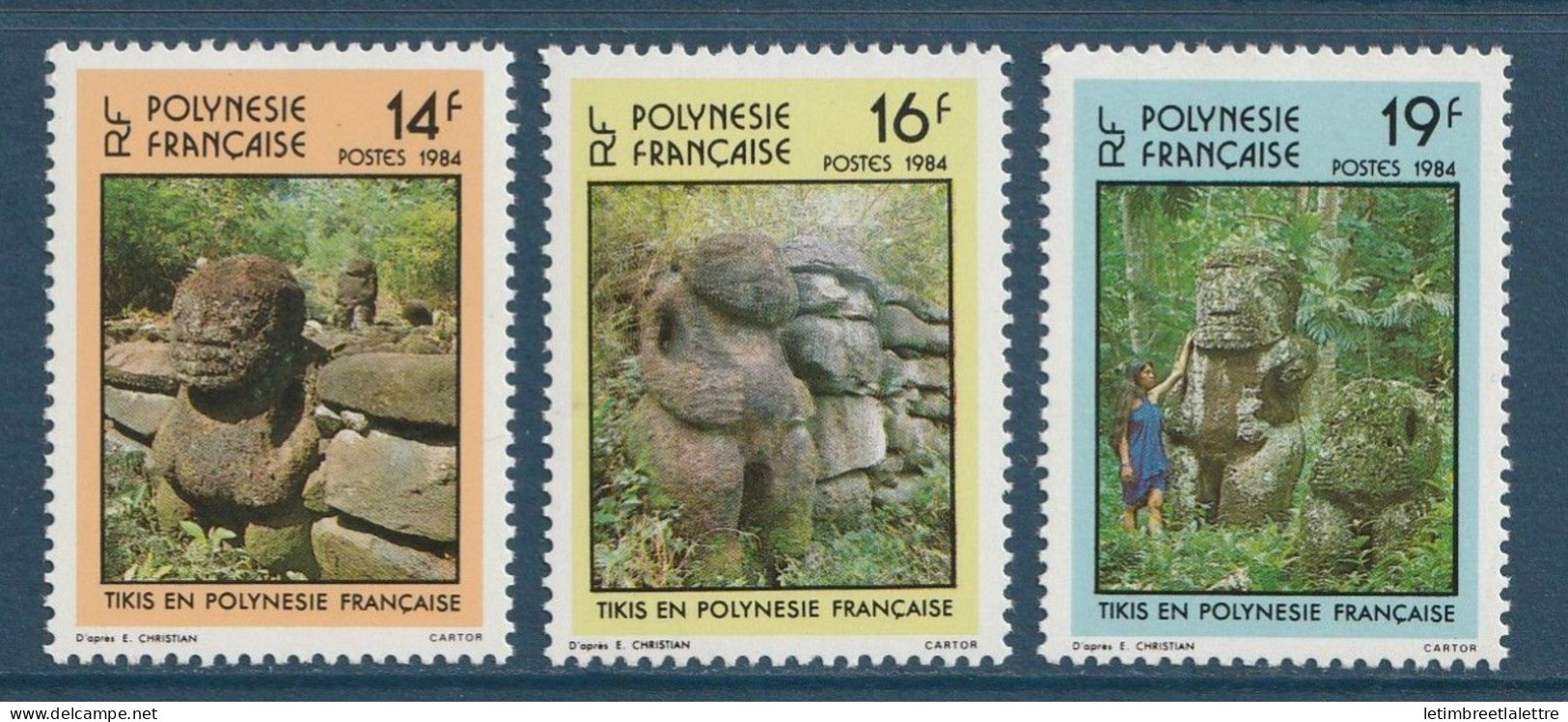 Polynésie Française - YT N° 209 à 211 ** - Neuf Sans Charnière - 1984 - Ungebraucht