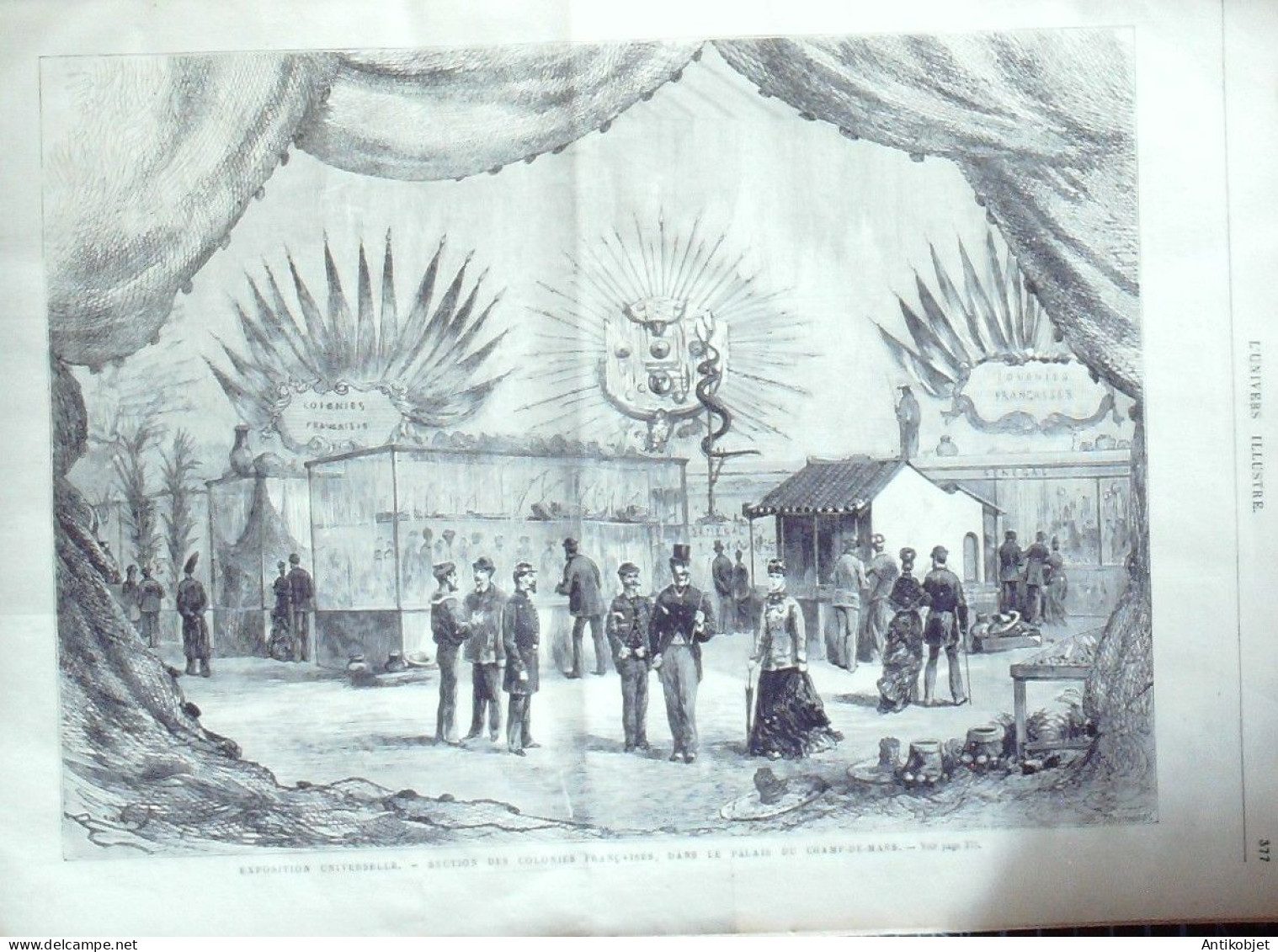 L'Univers Illustré 1878 N°1212 Portsmouth Collision Pavillons Autriche Et Hongrie Bruges Fête De Saint-Sang - 1850 - 1899