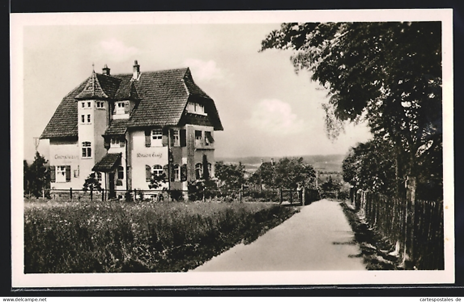 AK Freudenstadt /Schwarzwald, Hotel-Pension Essig  - Freudenstadt