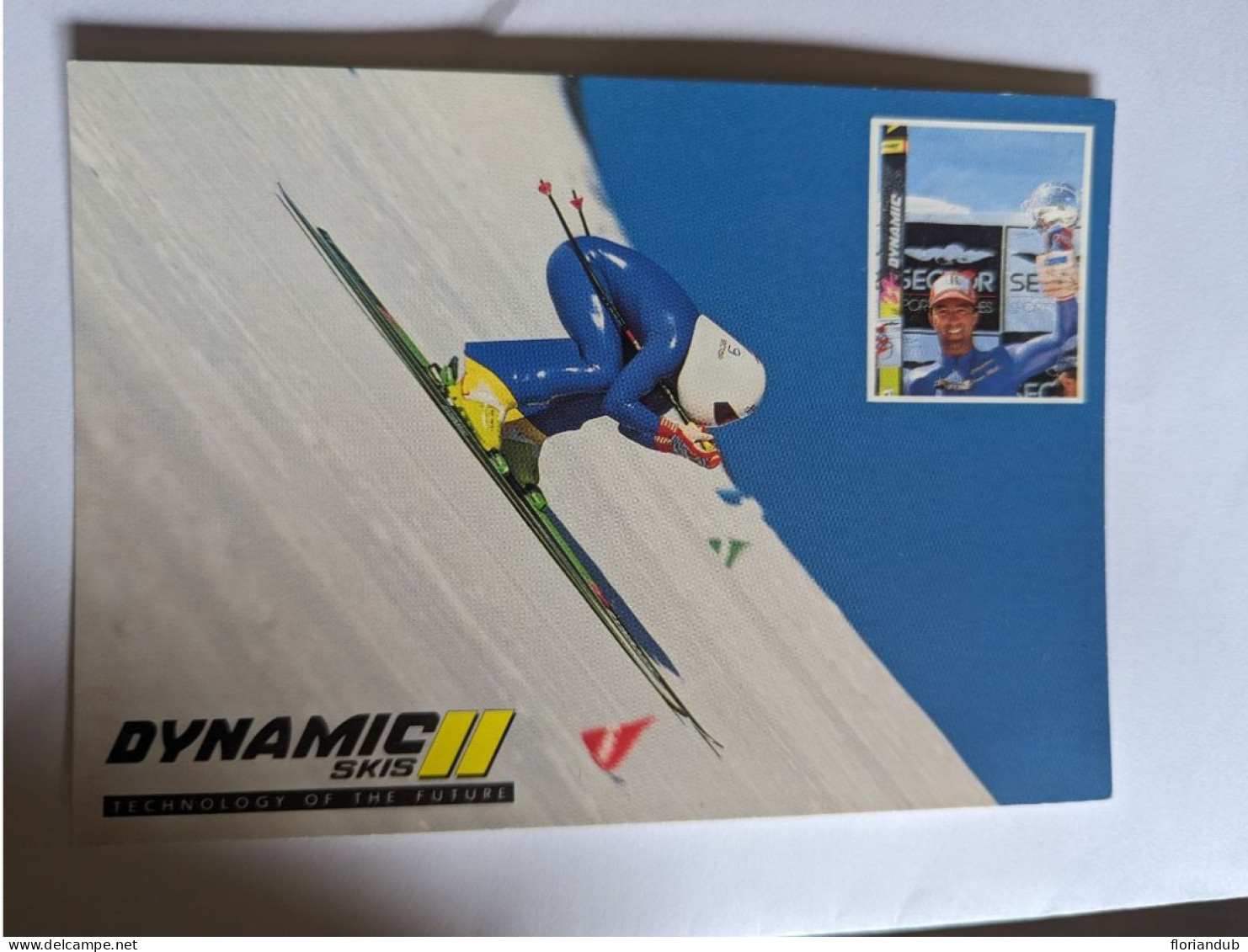 CP - Ski De Vitesse Silvano Meli Recordman 1990 Dynamic - Sports D'hiver