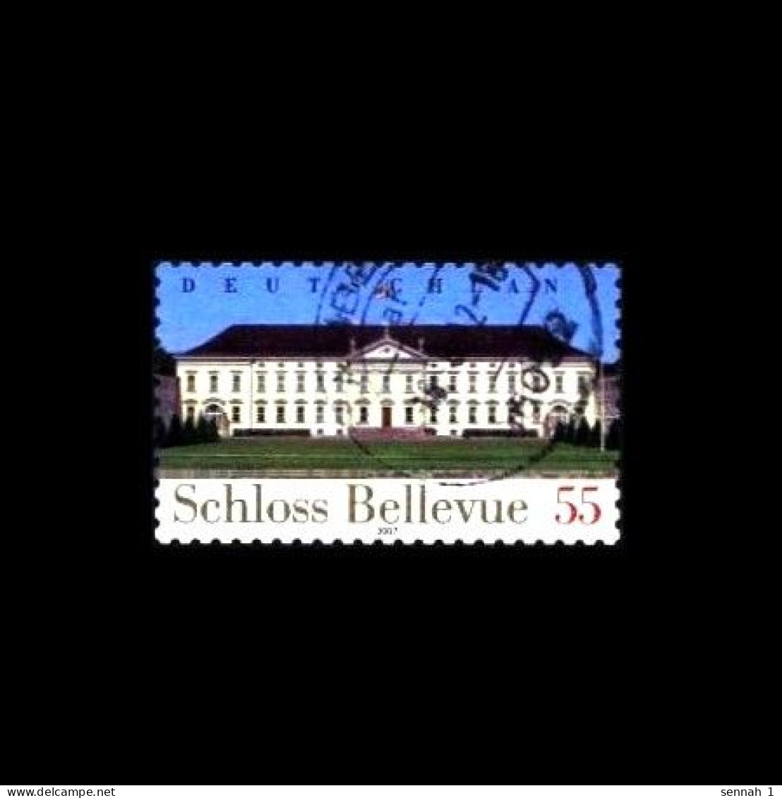 Bund / Germany: 'Schloss Bellevue, Berlin, 2007' / 'Bellevue Palace', Mi. 2604; Yv. 2430; Sc. 2441A; SG 3479 Oo - Usados