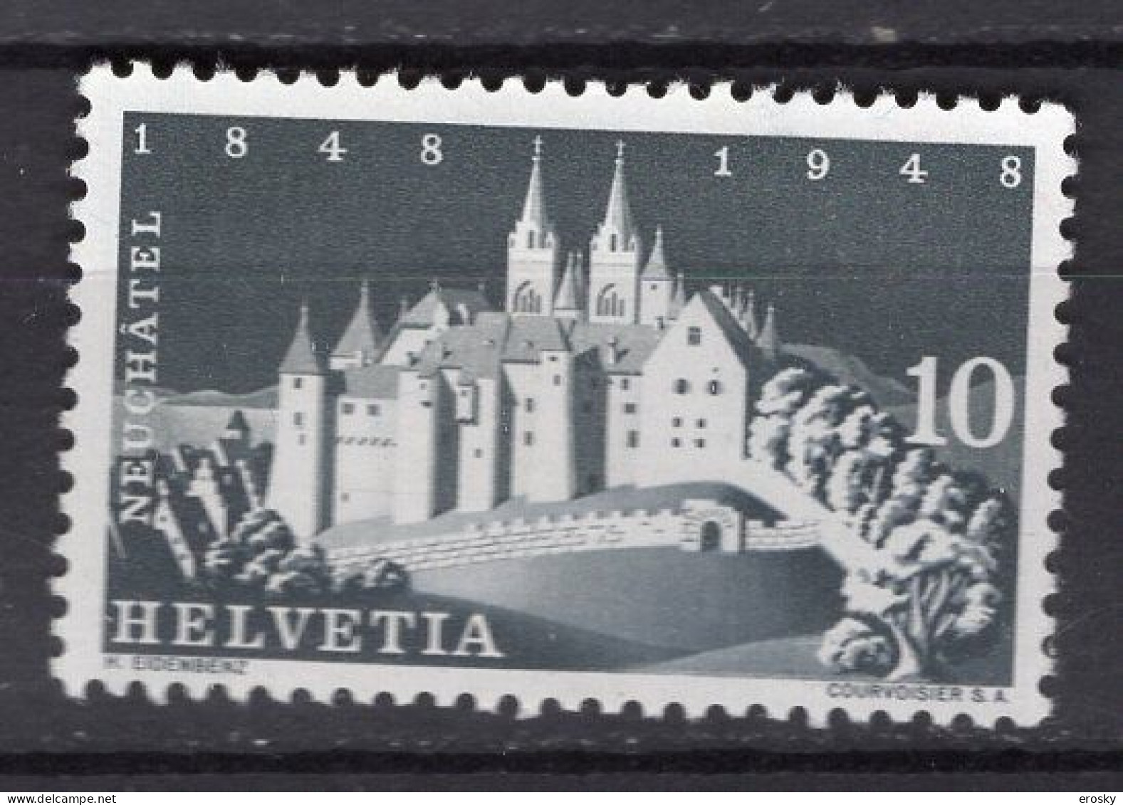 T3372 - SUISSE SWITZERLAND Yv N°454 * - Unused Stamps