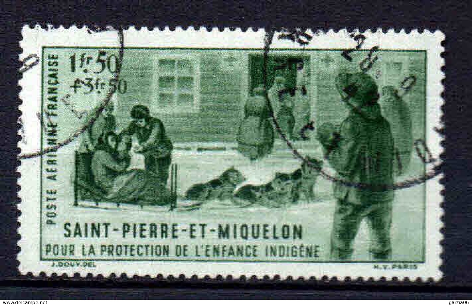 St Pierre Et Miquelon - 1942 -  Protection De L' Enfance - PA  1  Oblit - Used - Used Stamps