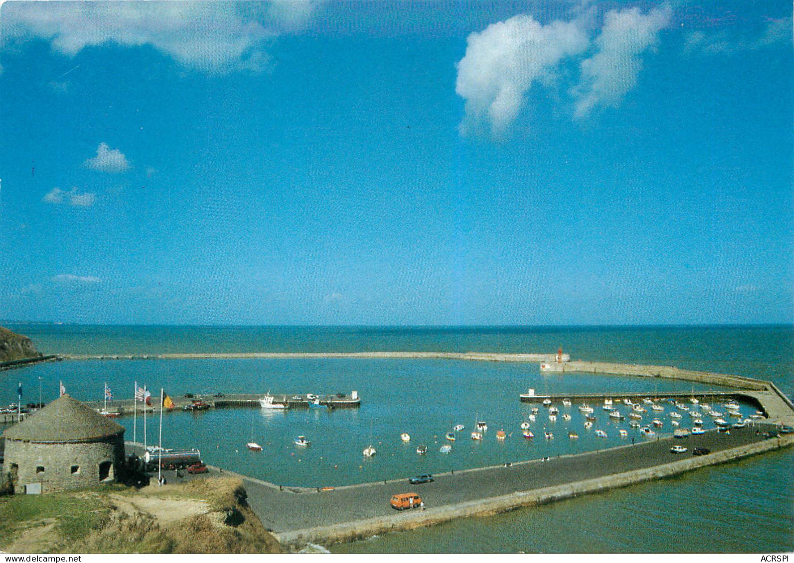 PORT EN BESSIN Perspective Sur L Avant Port 26(scan Recto Verso)ME2685 - Port-en-Bessin-Huppain