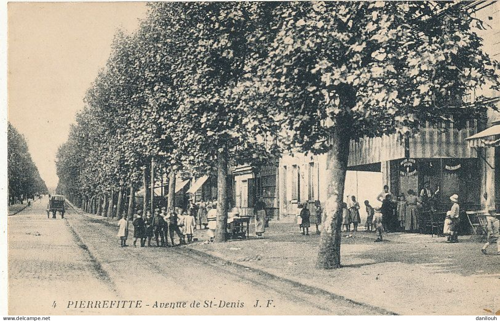 93 // PIERREFITTE   Avenue De Saint Denis  JF 4 - Pierrefitte Sur Seine