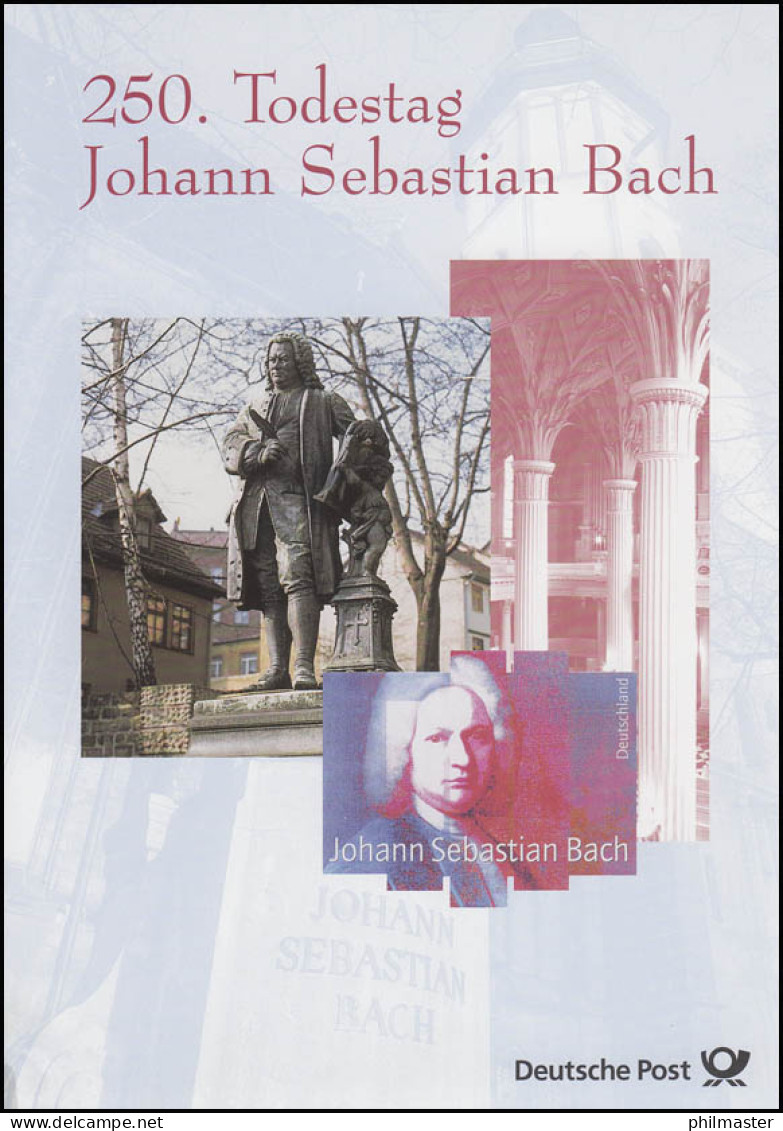 2126 Johann Sebastian Bach - EB 2/2000 - Autres & Non Classés