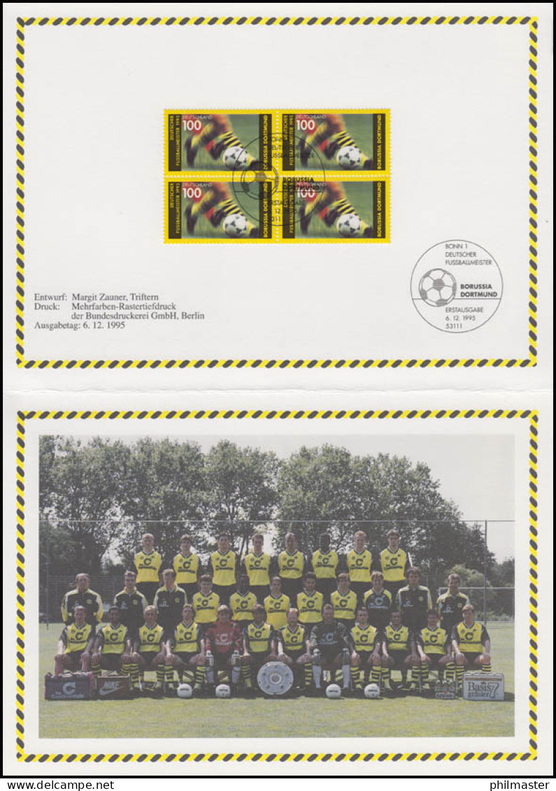 1833 Fußballmeister Borussia Dortmund - EB 2/1995 - Other & Unclassified