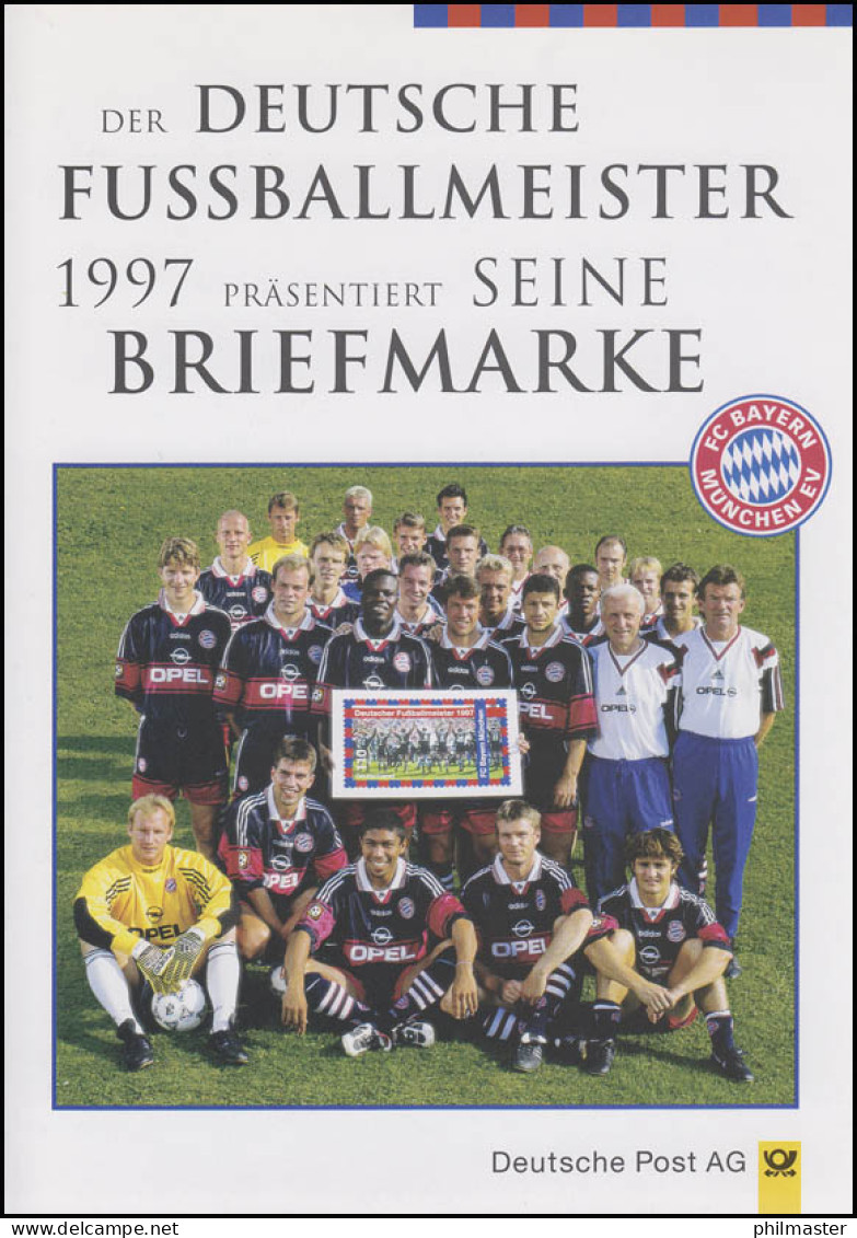 1958 Fußballmeister FC Bayern München - EB 4/1997 - Andere & Zonder Classificatie