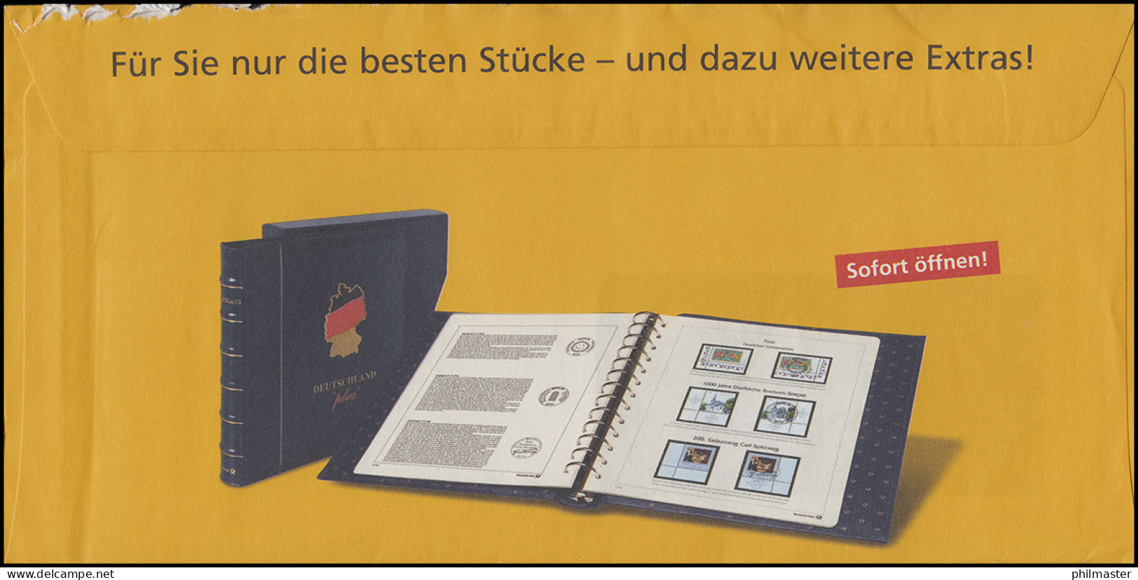 Plusbrief F 318 Narzisse Deutschland Plus Deutschland-Sammlung WEIDEN 19.5.2008 - Enveloppes - Neuves