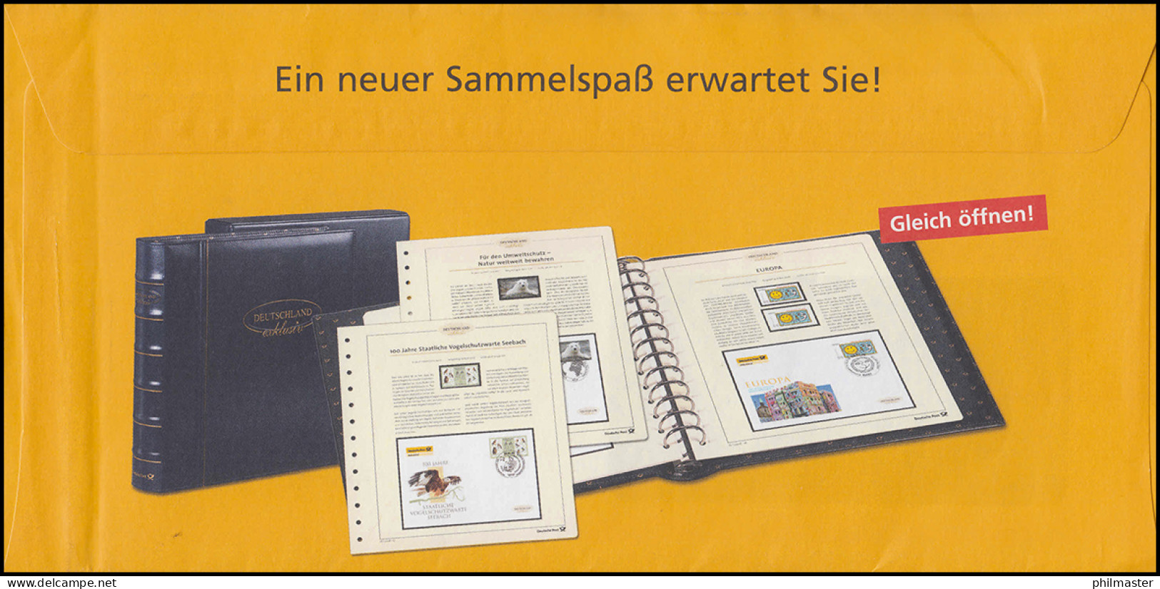 Plusbrief F 315/02 Narzisse Deutschland Exklusiv WEIDEN 5.5.2008 - Enveloppes - Neuves