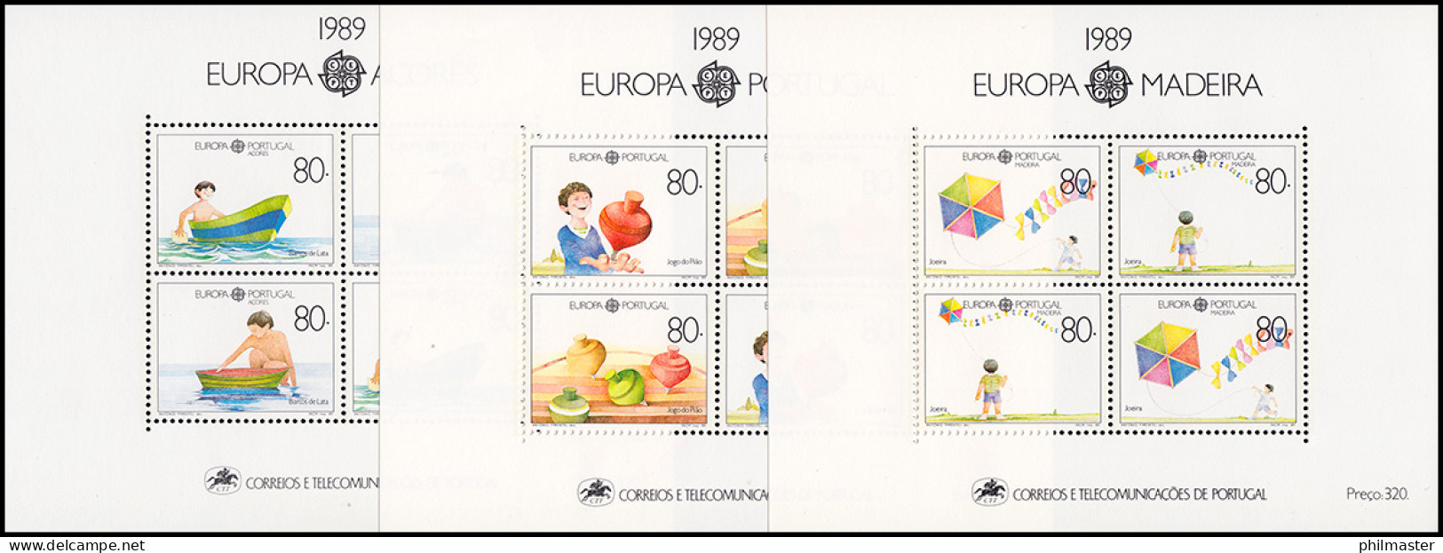 Gemeinschaft / CEPT / Europa 1989 Jahrgang 35 Ausgaben Komplett ** - Andere & Zonder Classificatie