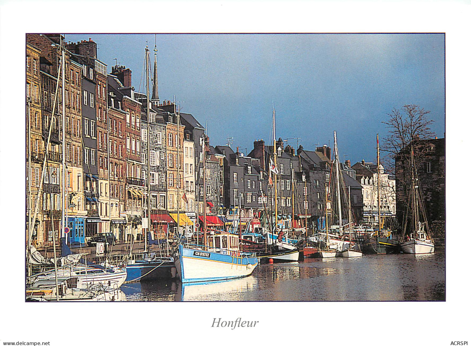 HONFLEUR Le Vieux Bassin 16(scan Recto Verso)ME2687 - Honfleur