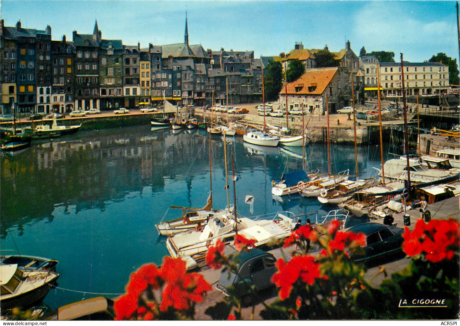 HONFLEUR Le Bassin Et Le Bateaux De Plaisance 9 (scan Recto Verso)ME2692 - Honfleur