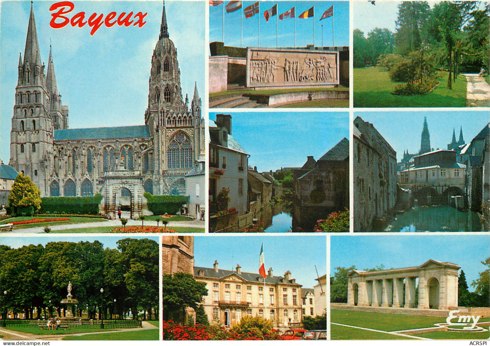 BAYEUX La Facade Sud De La Cathedrale Notre Dame 20(scan Recto Verso)ME2692 - Bayeux
