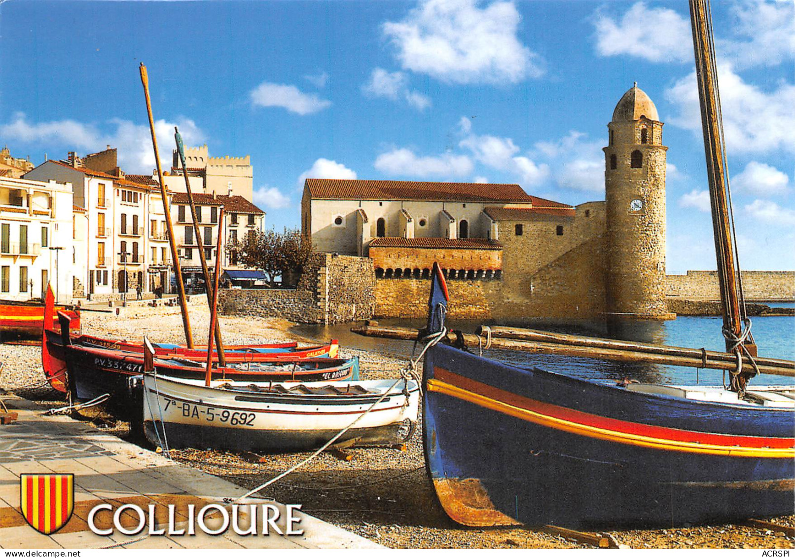 COLLIOURE Barques Et Port 19 (scan Recto Verso)ME2692BIS - Collioure