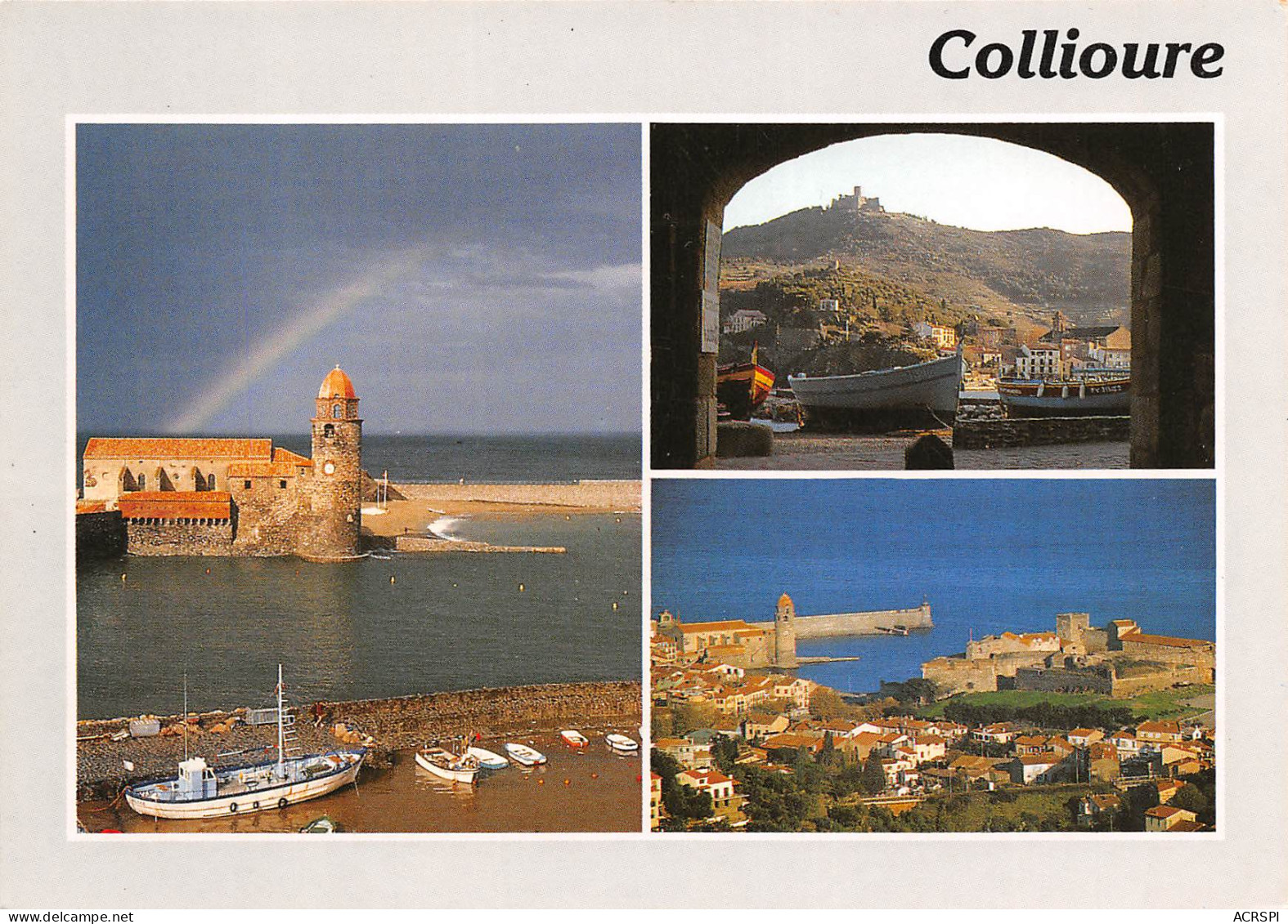 COLLIOURE Divers Vues  21 (scan Recto Verso)ME2692BIS - Collioure