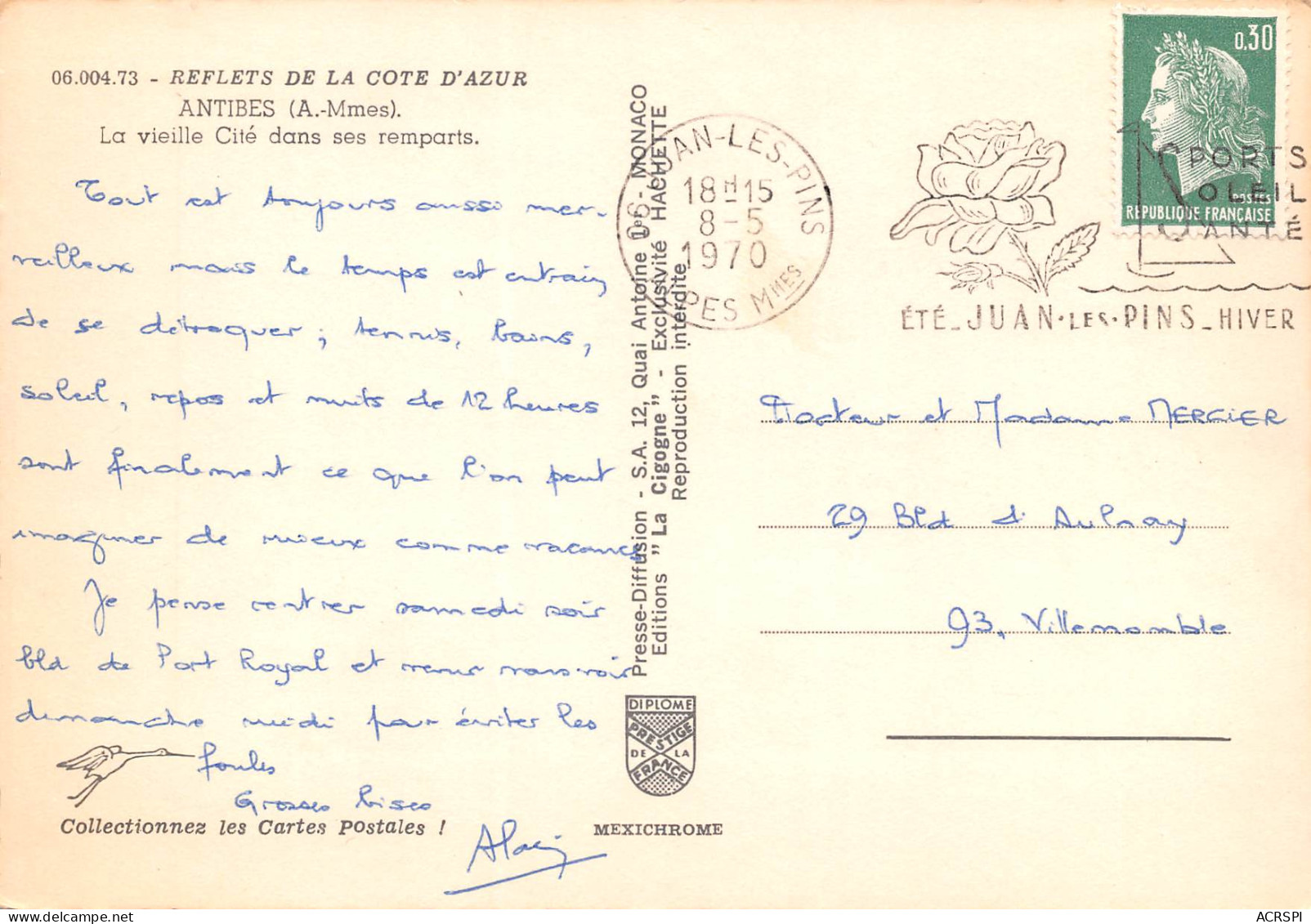ANTIBES La Vieille Cité  37 (scan Recto Verso)ME2692TER - Cap D'Antibes - La Garoupe