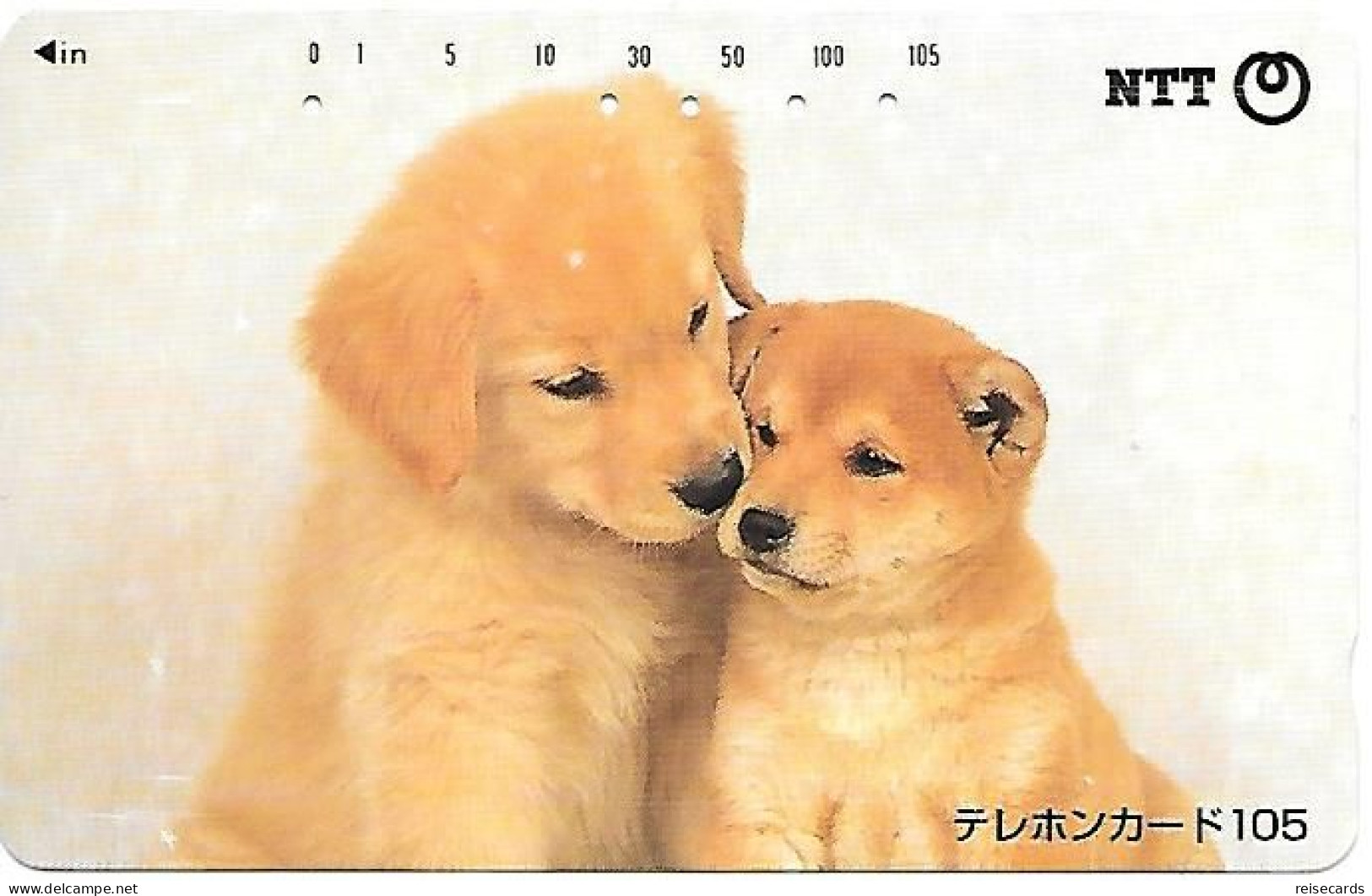 Japan: NTT - 111-086 Dogs - Giappone