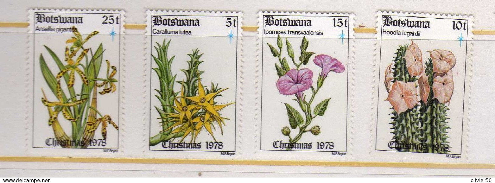 Botswana -1978 - Flore - Fleurs - Christmass- Neufs** - MNH - Botswana (1966-...)