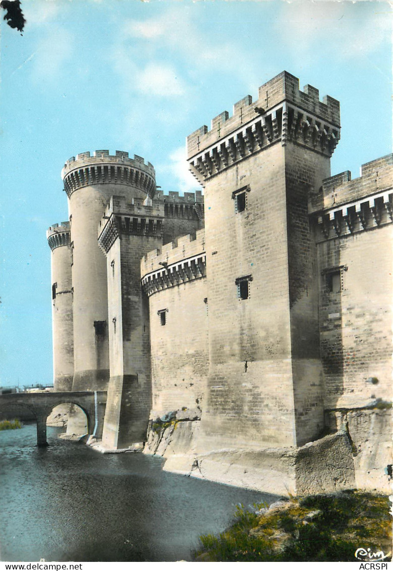 TARASCON Perspective Chateau Du Roi René 10(scan Recto Verso)ME2694 - Tarascon