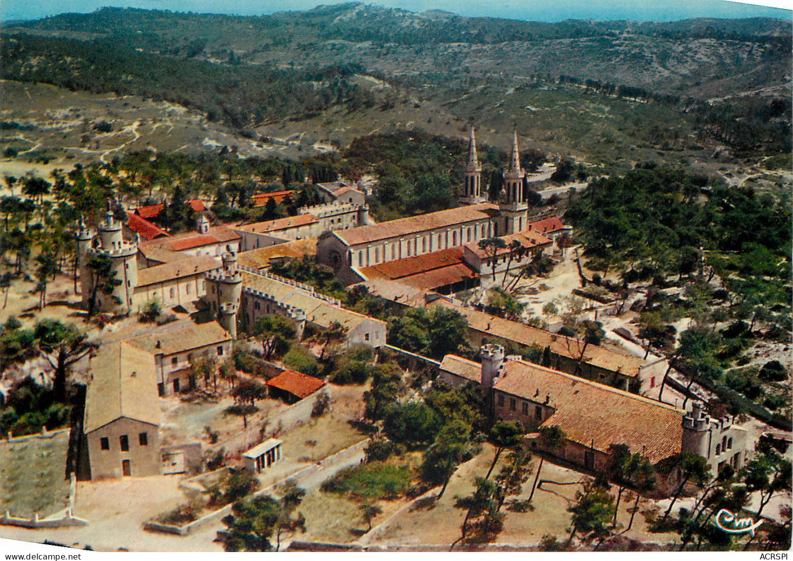 RARASCON Abbaye De St Michel De Frigolet Vue Generale 22(scan Recto Verso)ME2694 - Tarascon