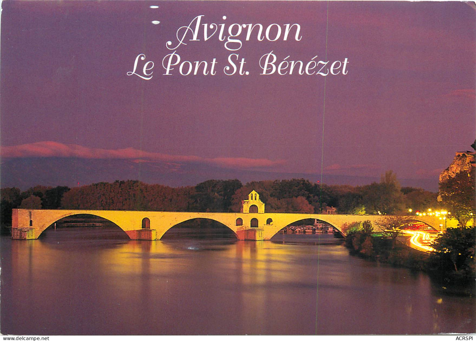 AVIGNON Le Pont St Bénézet 2 (scan Recto Verso)ME2695 - Avignon (Palais & Pont)