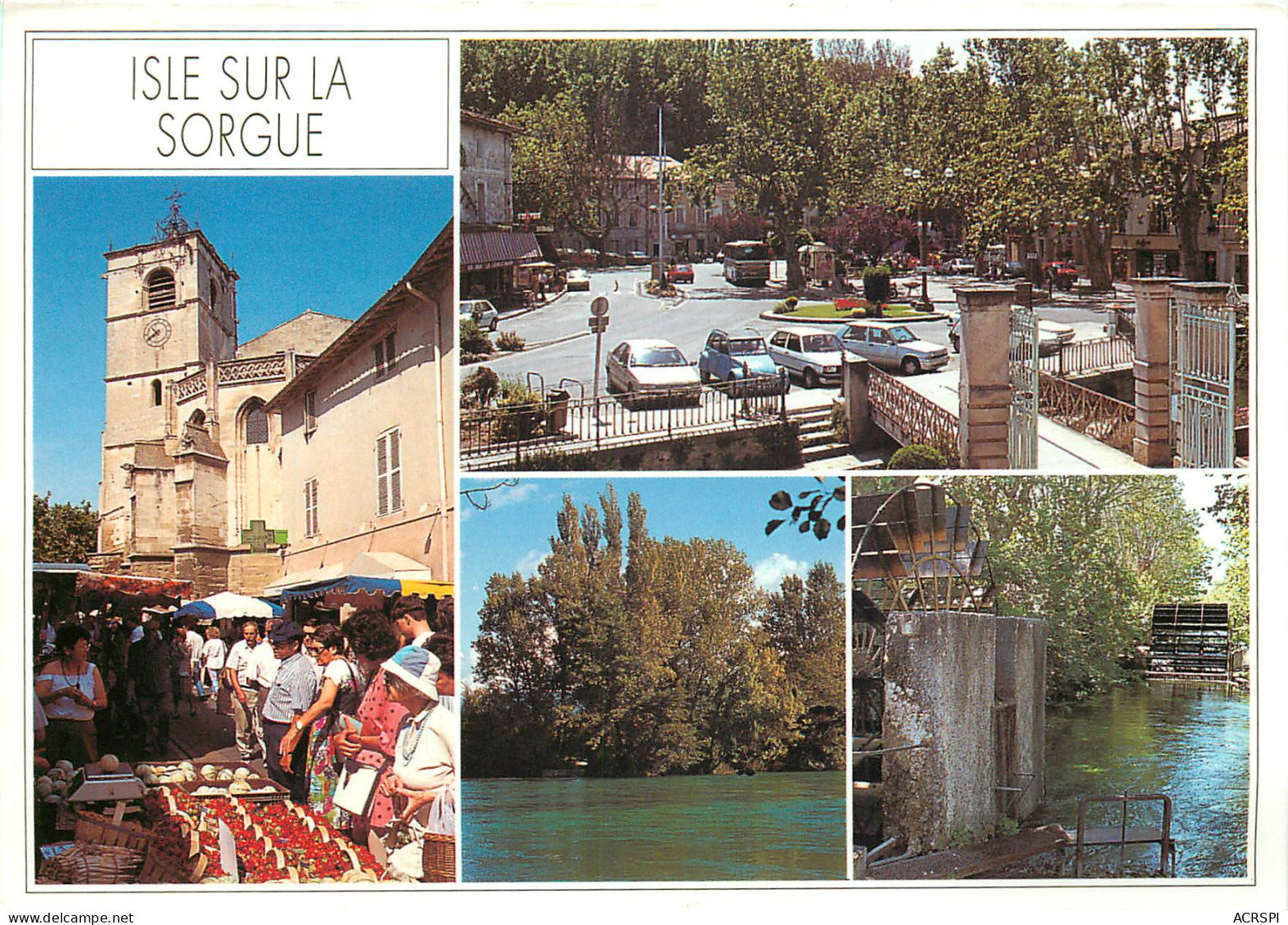 ISLE SUR SORGUE 15(scan Recto Verso)ME2697 - L'Isle Sur Sorgue