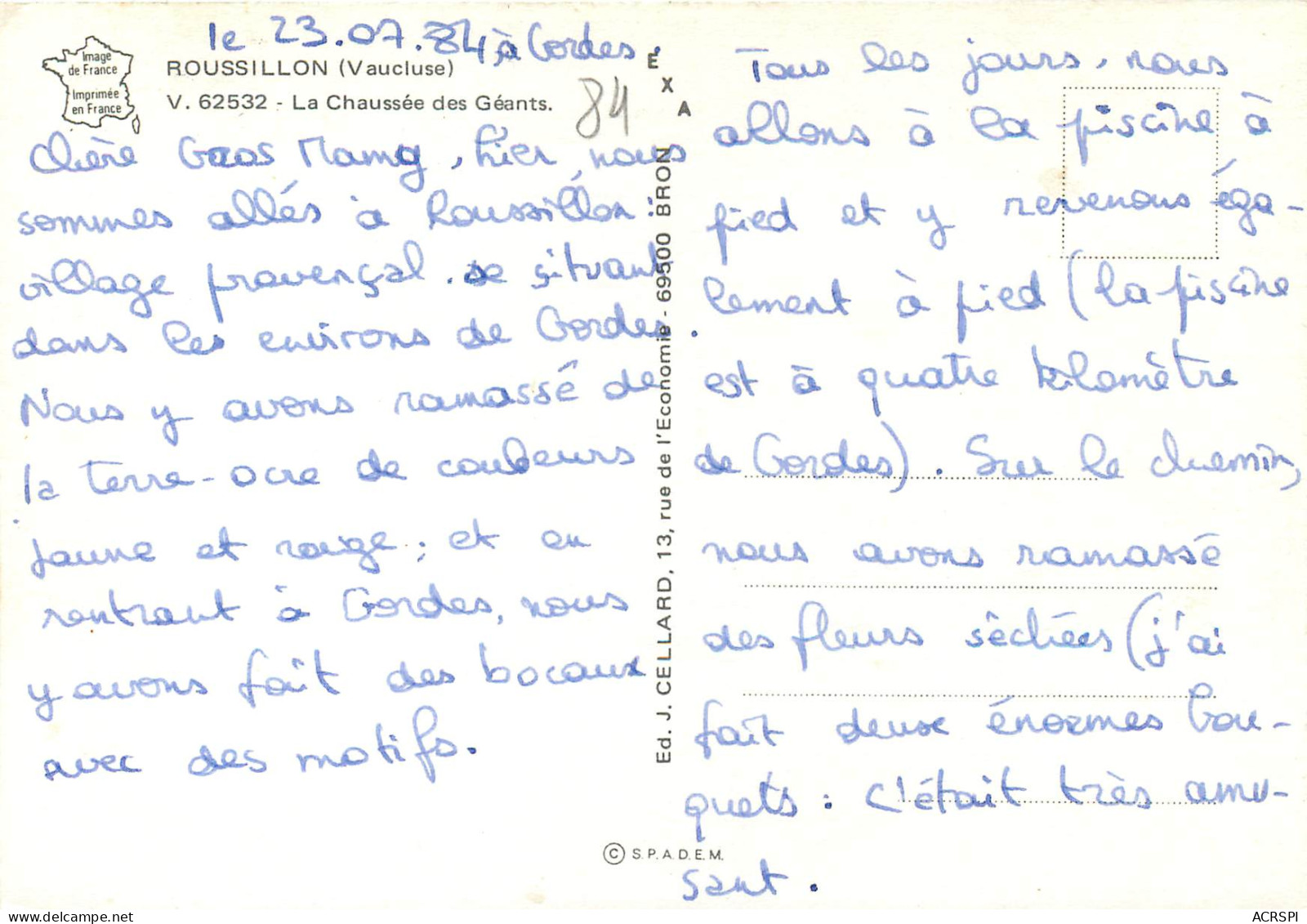 LA CHAUSS2E DES GEANTS7(scan Recto Verso)ME2698 - Other & Unclassified