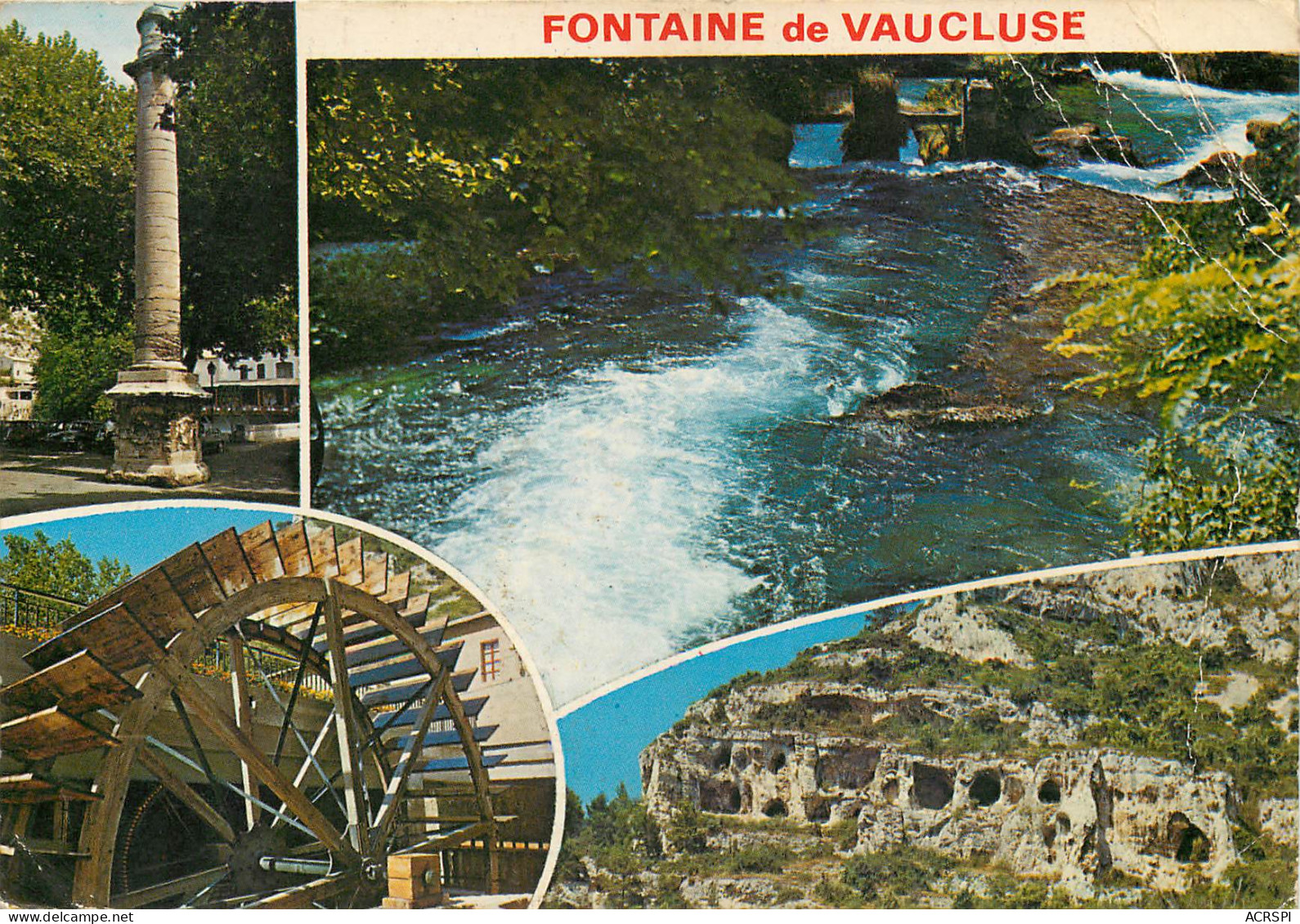 FONTAINE DE VAUCLUSE10(scan Recto Verso)ME2699 - Other & Unclassified