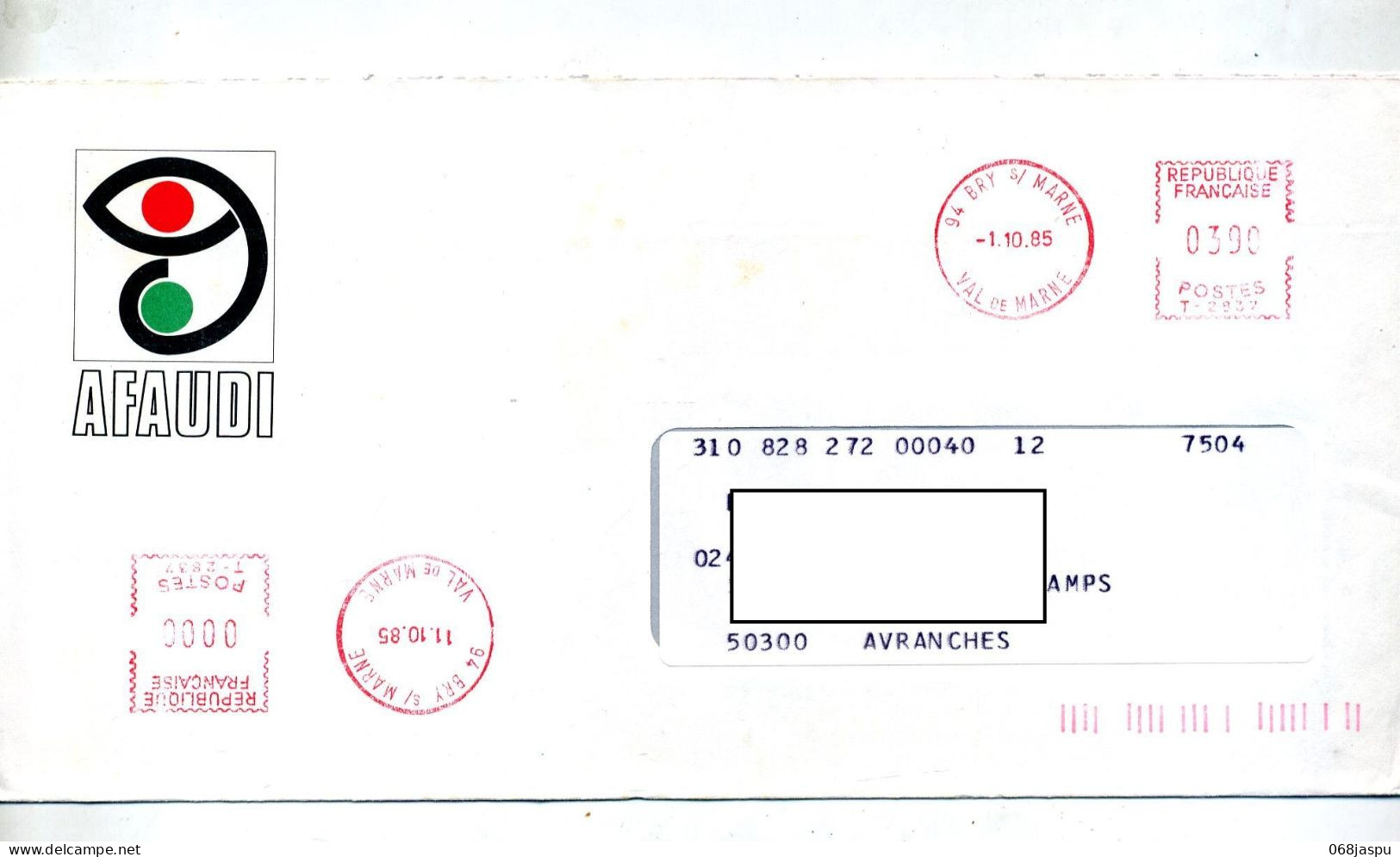Lettre  Machine Bry Sur Marne Correction Date - Mechanical Postmarks (Other)