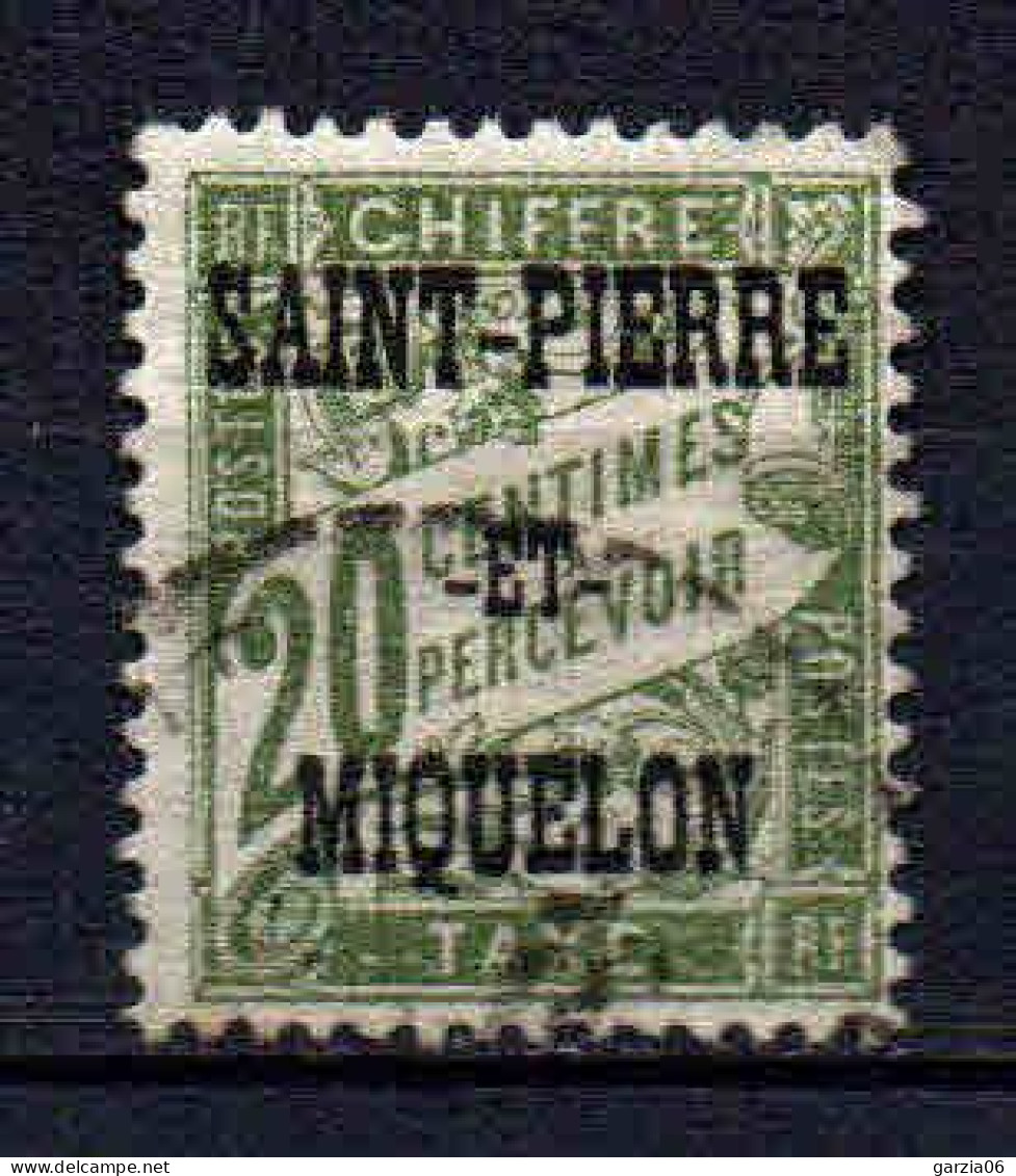 St Pierre Et Miquelon    - 1925 -  Tb Taxe N° 12   - Oblit - Used - Timbres-taxe