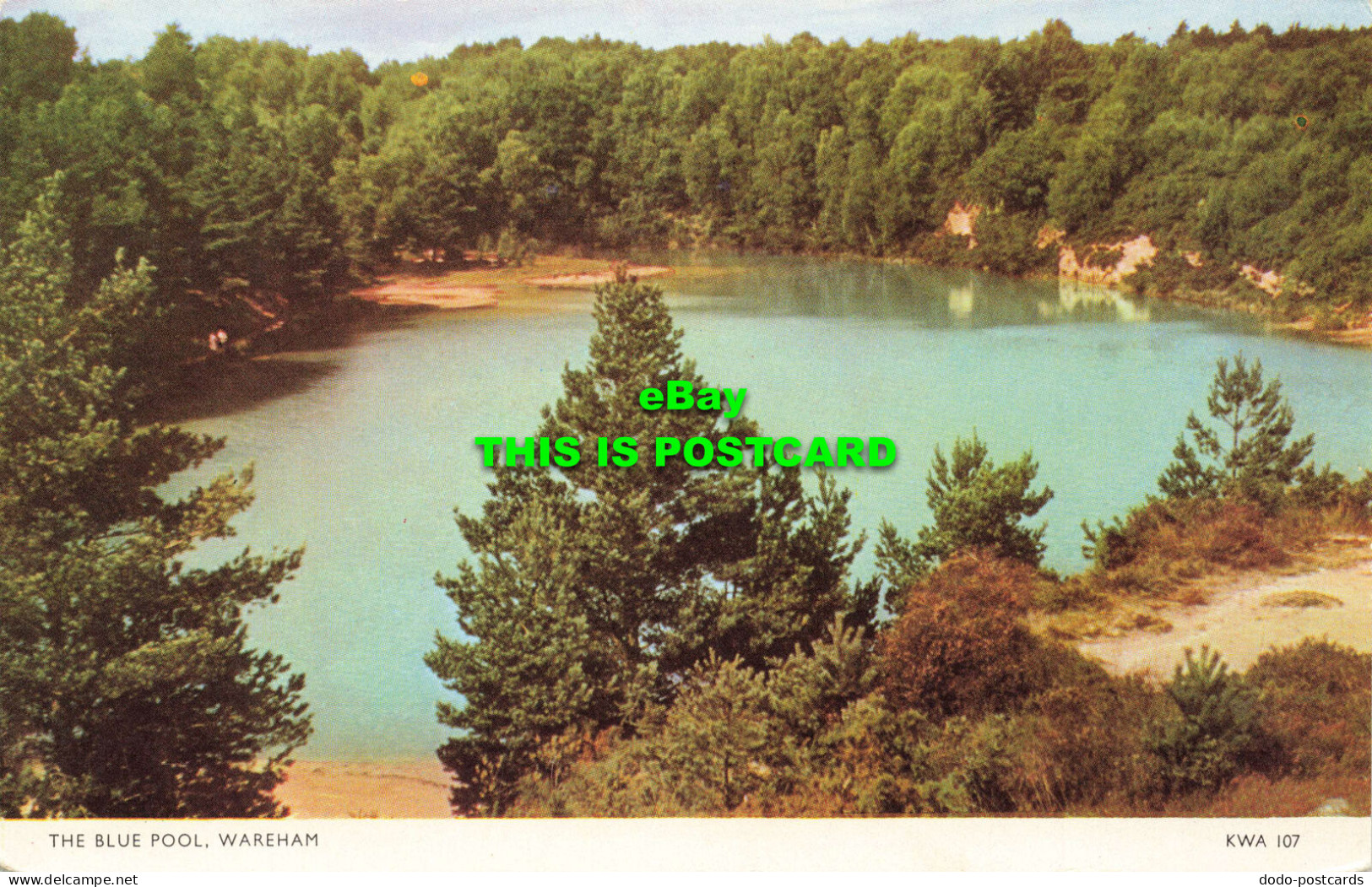 R576708 Blue Pool. Wareham. KWA 107. Cotman Color. Jarrold - World