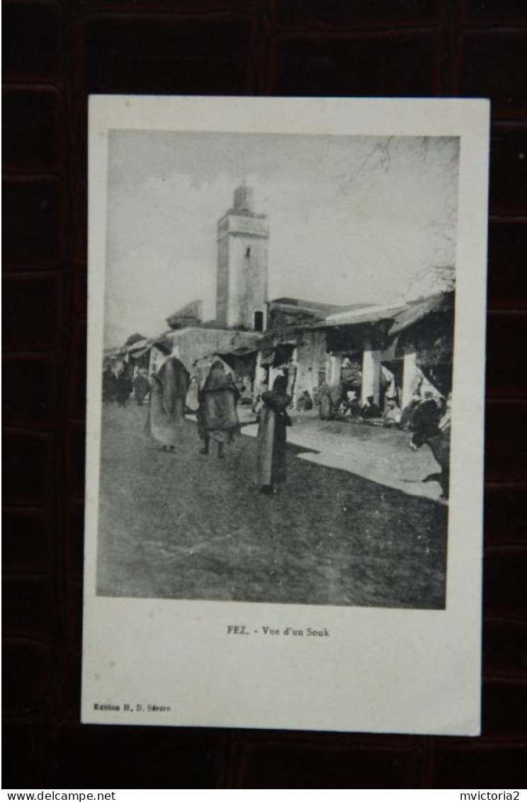 MAROC - FEZ : Vue D'un Souk - Fez (Fès)