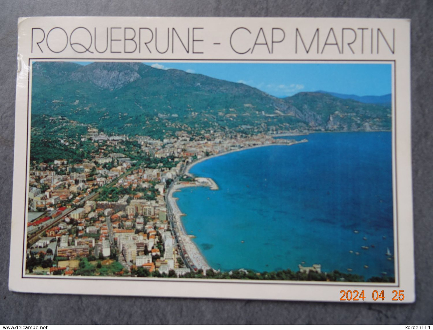 VUE AERIENNE - Roquebrune-Cap-Martin