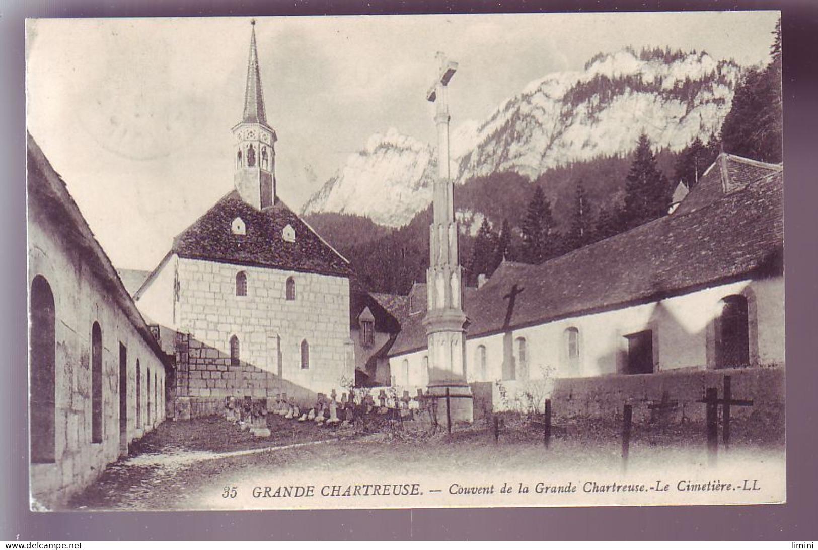 38 - GRANDE-CHARTREUSE - LE CIMETIERE DU COUVENT -  - Chartreuse