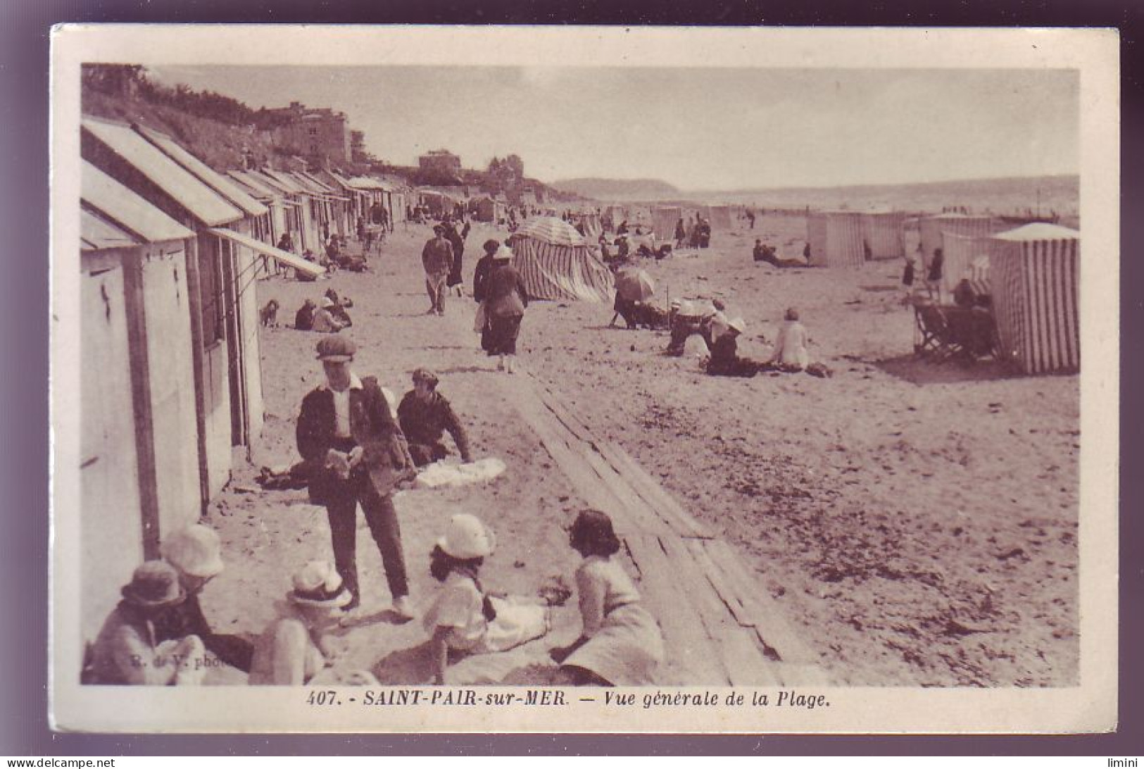 50 - SAINT-PAIR-sur-MER - LA PLAGE - ANIMÉE -  - Saint Pair Sur Mer