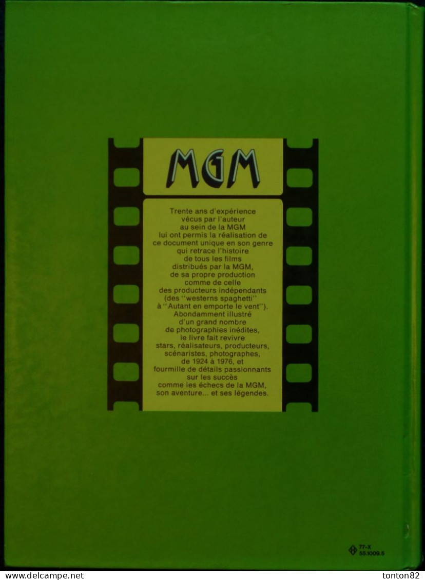 John Douglas Eames - La Fabuleuse Histoire De La METRO GOLDWIN MAYER - En 1714 Films - Odégé - ( 1977 ) . - Kino/Fernsehen